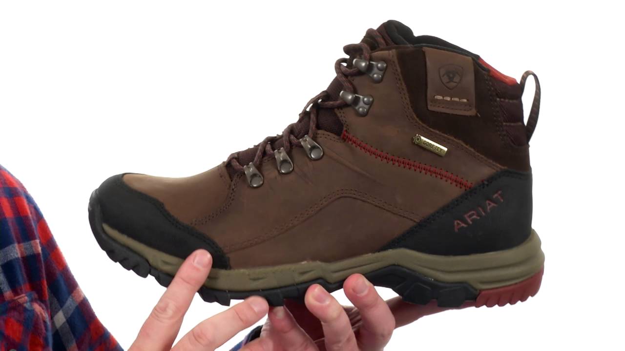 Waterproof Skyline Mid Women's Hiking Boots - Brown Outdoor Boots for Trekking, Camping & Winter Walking