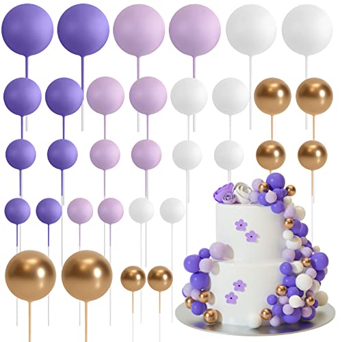 Purple，gold