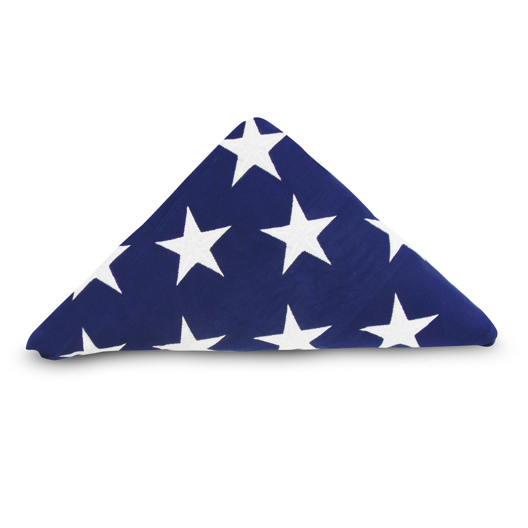 3 ft x 5 ft Pre-Folded American Flag - 100% Cotton US Flag for Display Cases & Frames - Perfect for Home Decor, Memorials & Patriotic Events