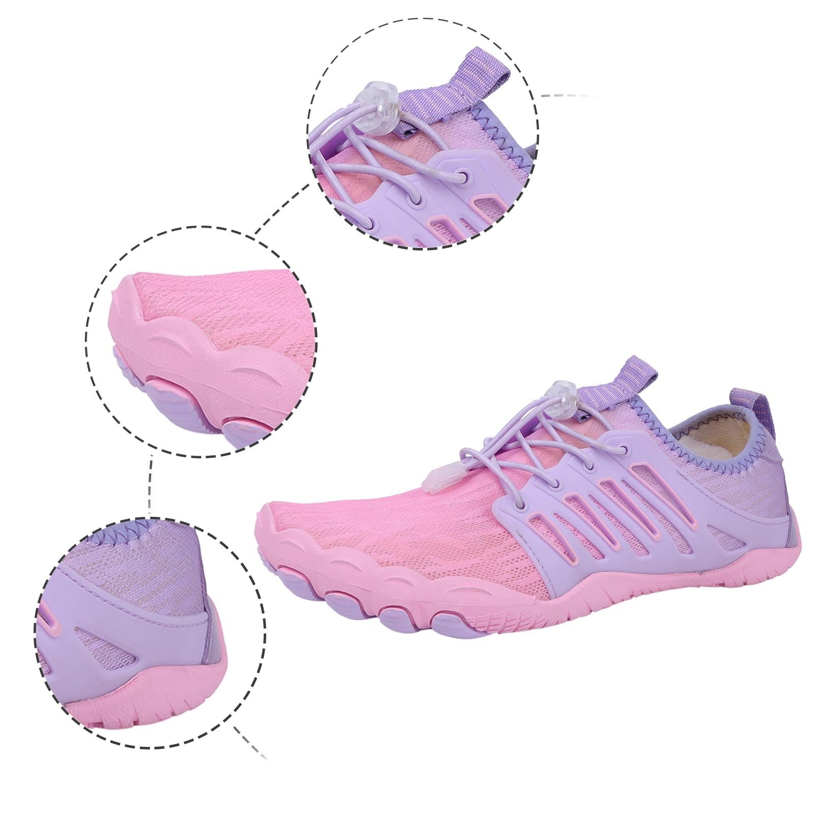Best Women's Lightweight Waterproof Hiking Shoes - Non-Slip Trekking Shoes for Wide Feet - Outdoor Walking & Trail Running - Perfect for Summer Adventures, Camping & Mountain Climbing