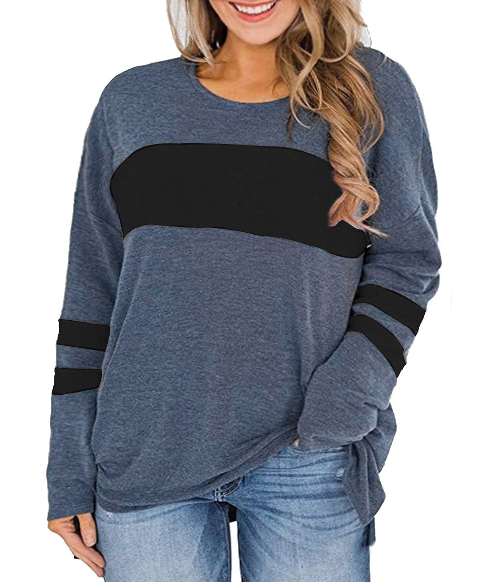 TIYOMI Plus Size Women's Tops - Long Sleeve Crewneck & V-Neck Tunic Blouses, Shirts, Pullovers & Sweatshirts | Casual Wear, Office Outfits & Layering Essentials