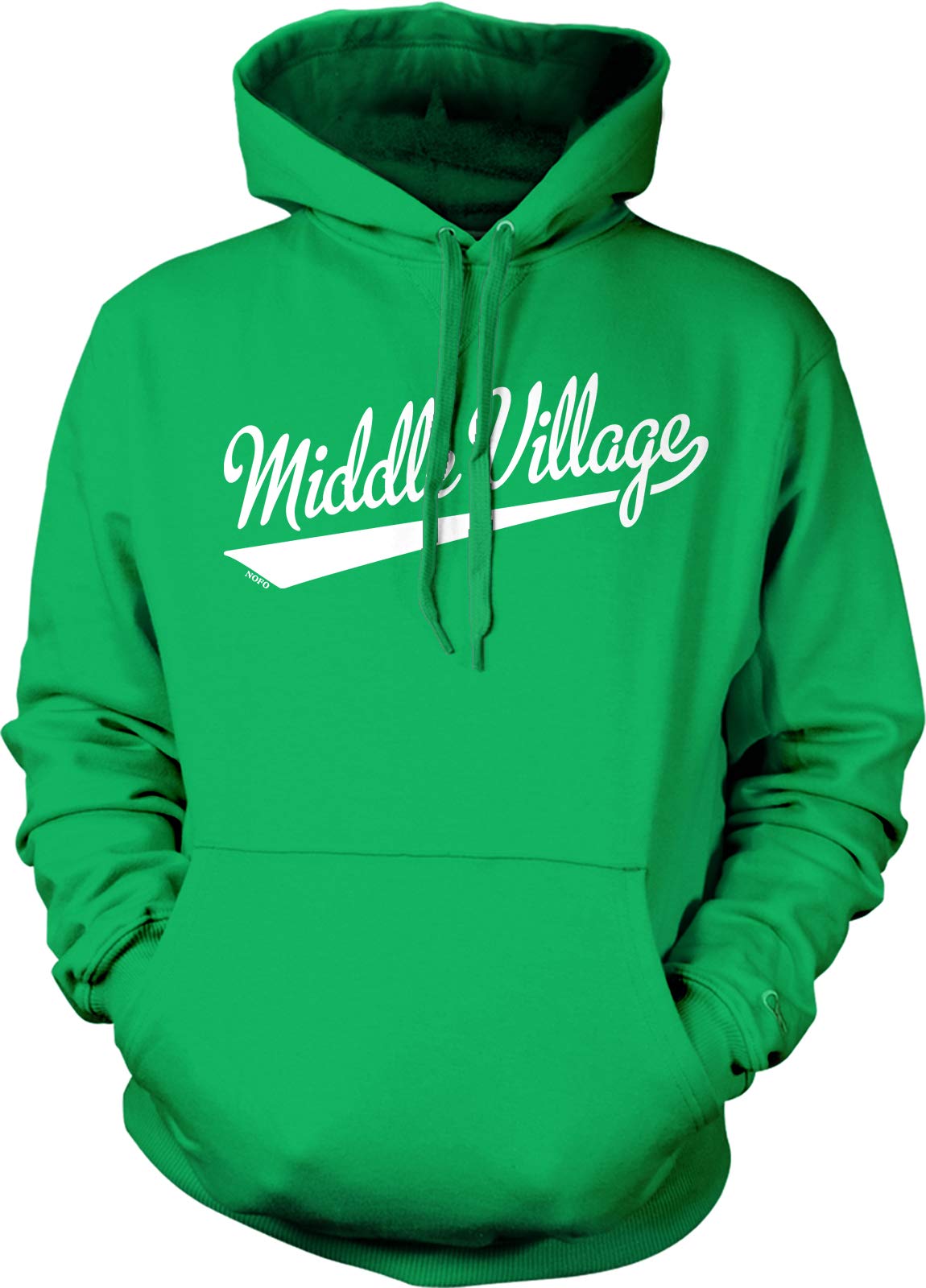Middle Village Hooded Sweatshirt - Cozy Pullover for Men & Women, Perfect for Casual Wear, Outdoor Adventures, and Relaxing at Home