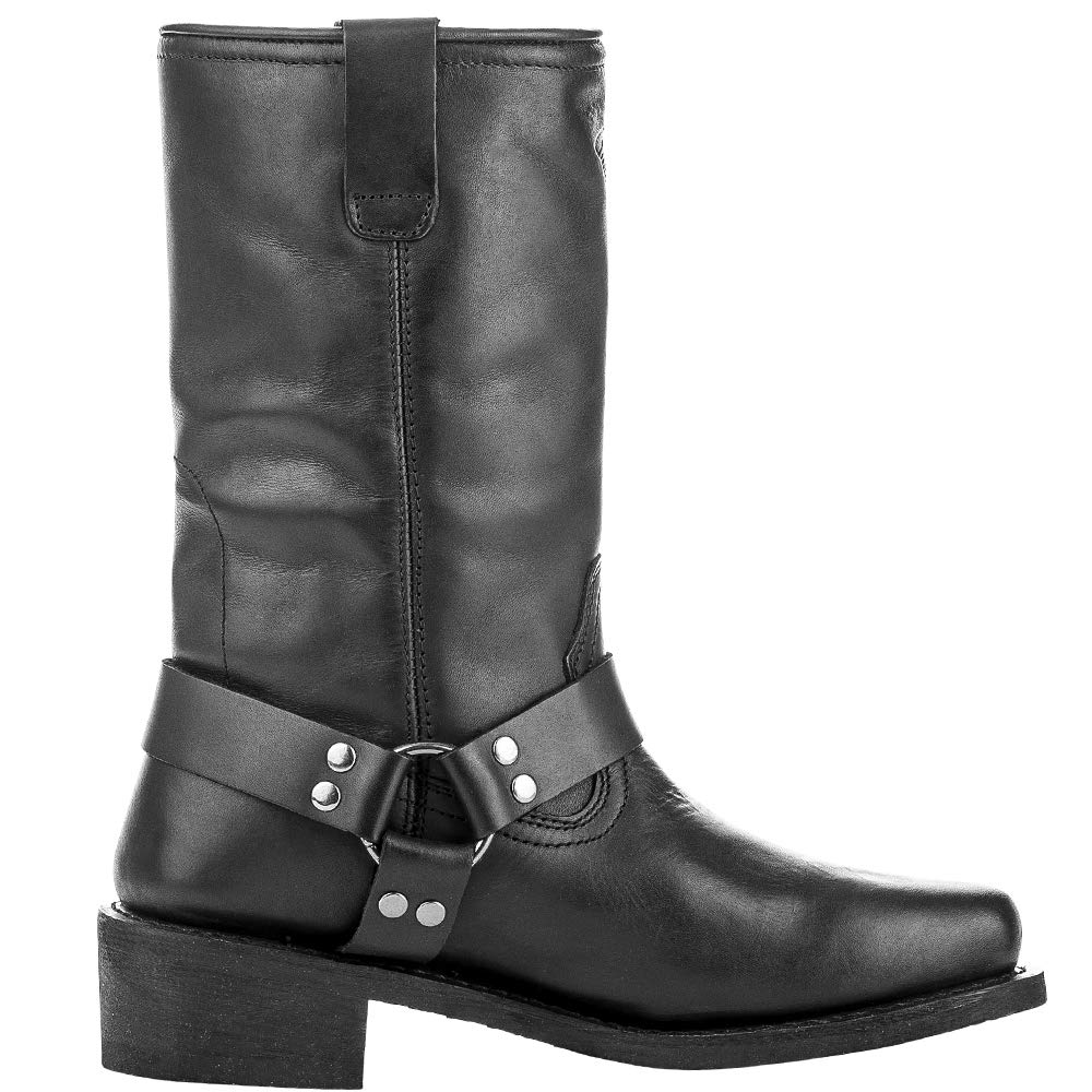 Highway 21 Spark Motorcycle Boots - Durable Leather Riding Boots for Men & Women - Waterproof & All-Weather Protection - Ideal for Long-Distance Touring & Adventure Riding