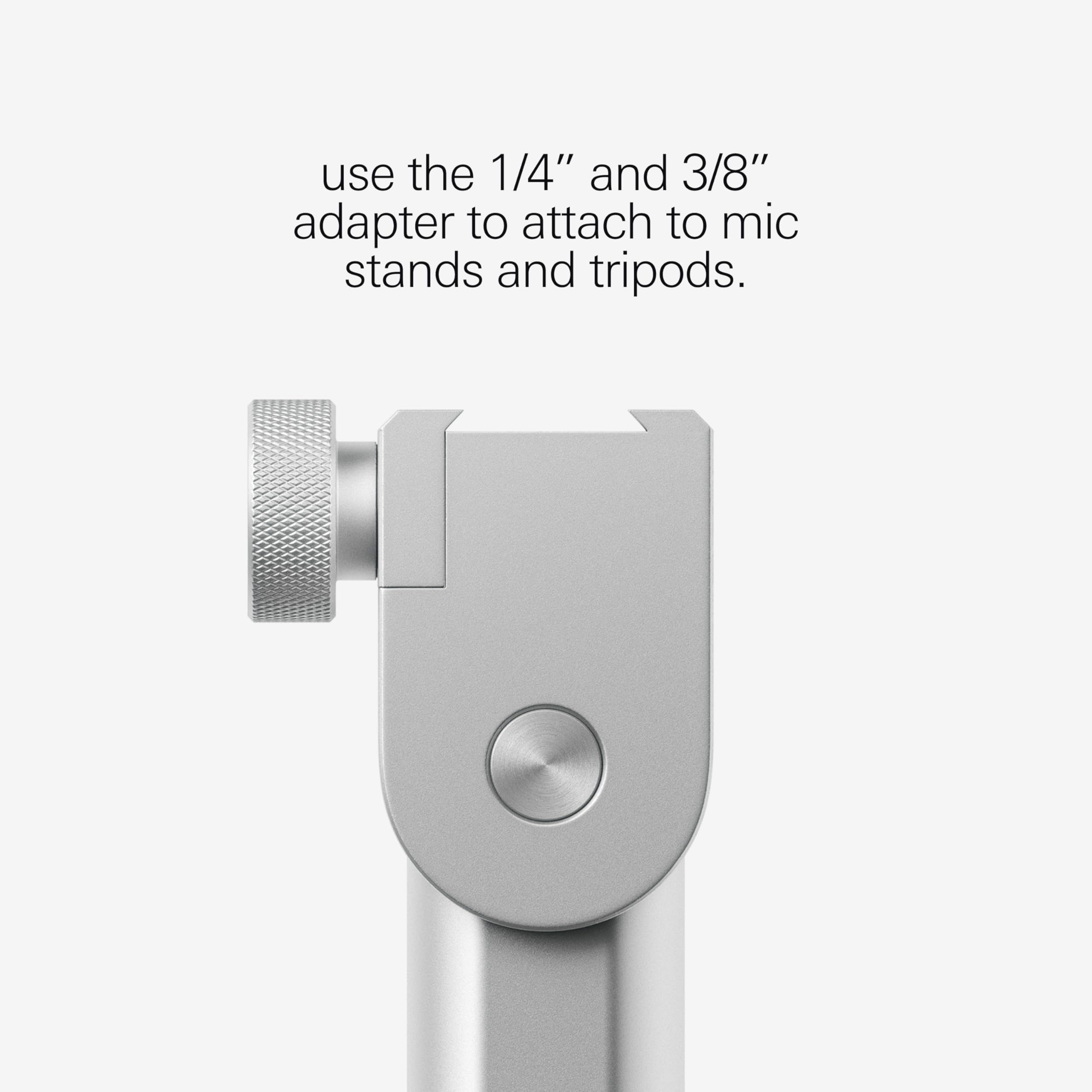 Teenage Engineering CM-15 USB-C Condenser Microphone - Portable Studio Mic with 48V Phantom Power, 3.5mm Line Out, 10-Hour Battery & Gain Control | Perfect for Podcasting, Voiceovers & Mobile Recording