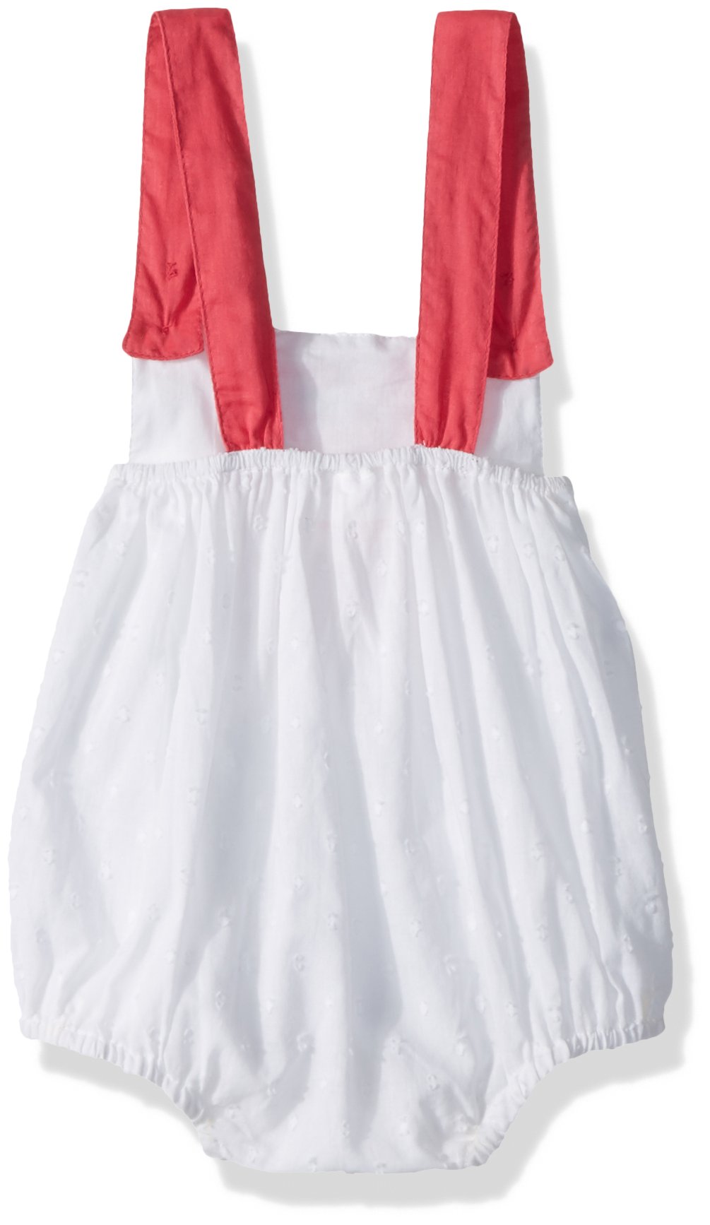 Adorable Baby Girls' White Beach One-Piece Swimsuit - Perfect for Summer Vacations & Pool Parties