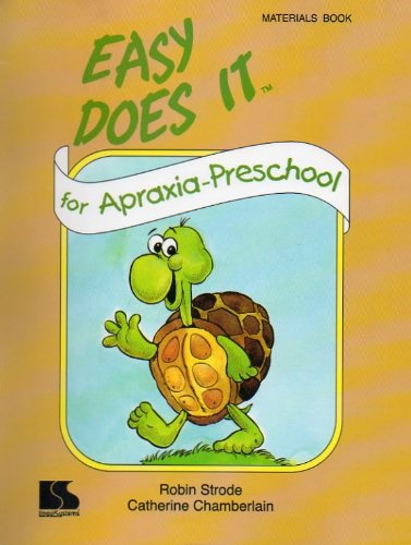 Apraxia Preschool Book - Speech Therapy Materials for Kids at Home & School
