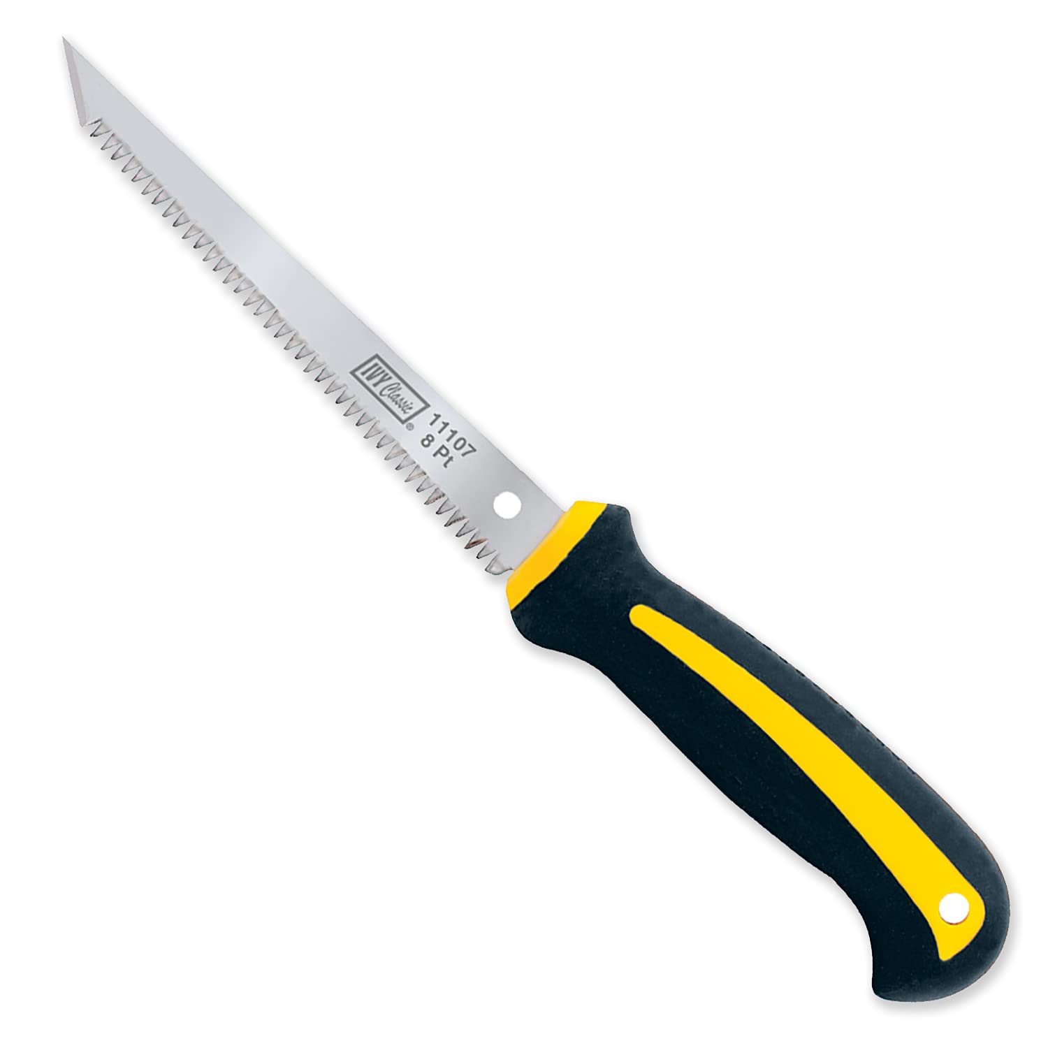 IVY Classic 11107 6-1/2 Inch Tri-Edge Teeth Wallboard Saw with Power Pro Grip Handle - Perfect for Drywall Cutting, Home Renovation & DIY Projects
