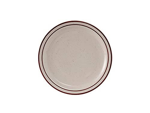 Eggshell with Brown Speckles and Band