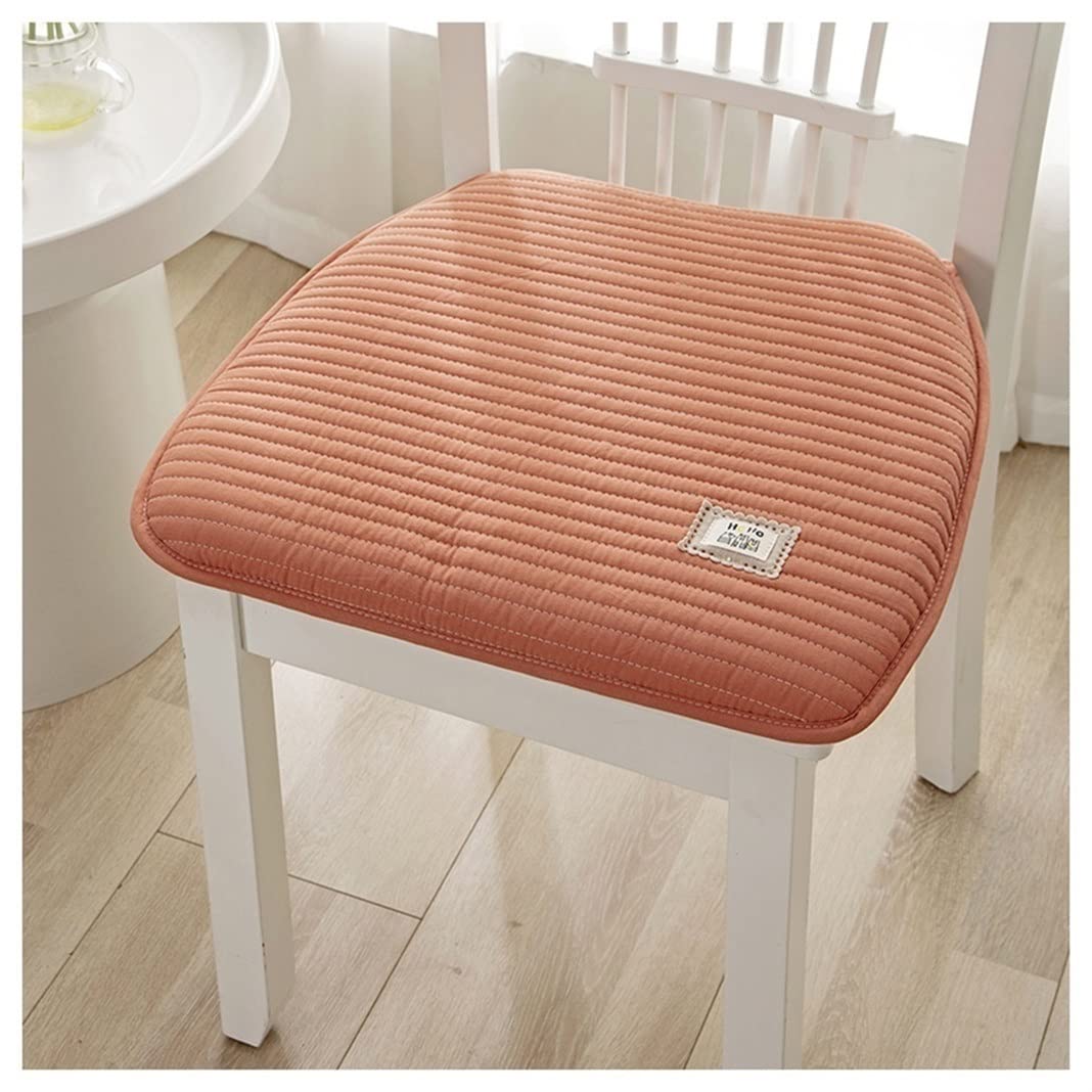 Premium Non-Slip Dining Chair Cushions with Ties - 1/2/4/6 Pack Washable Seat Pads for Kitchen, Office & Dining Chairs | Comfortable & Removable Cushion Covers for Home, Restaurant & Office Use