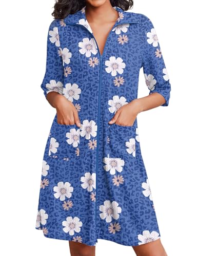 Floral Leopard Blue