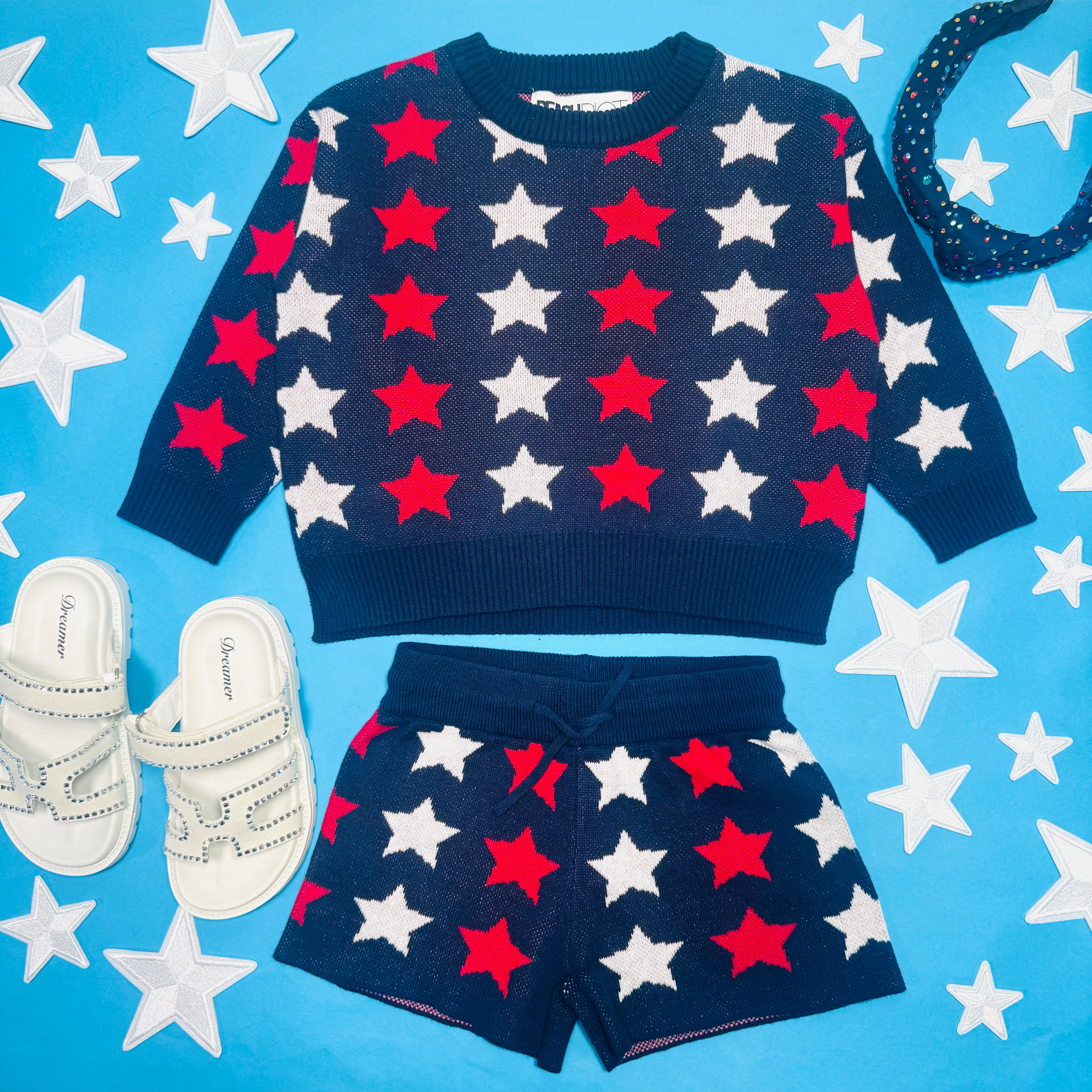 **American Stars Little Balboa Shorts - Stylish & Comfortable Kids' Shorts for Summer Play, Beach, and Outdoor Activities**
