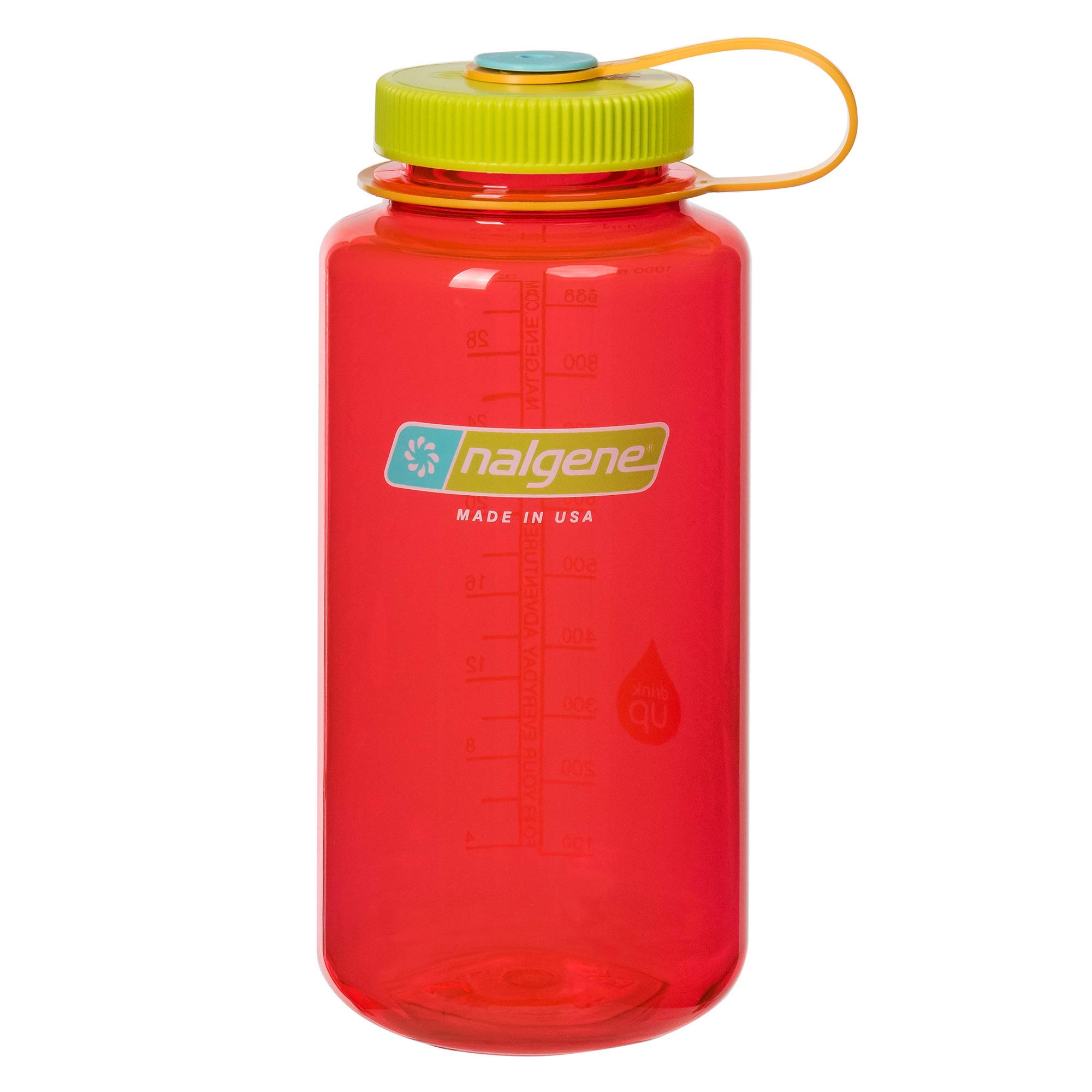 Nalgene Wide Mouth Water Bottle 32oz BPA-Free Leak Proof Tritan Plastic - Perfect for Hiking, Gym & Outdoor Activities