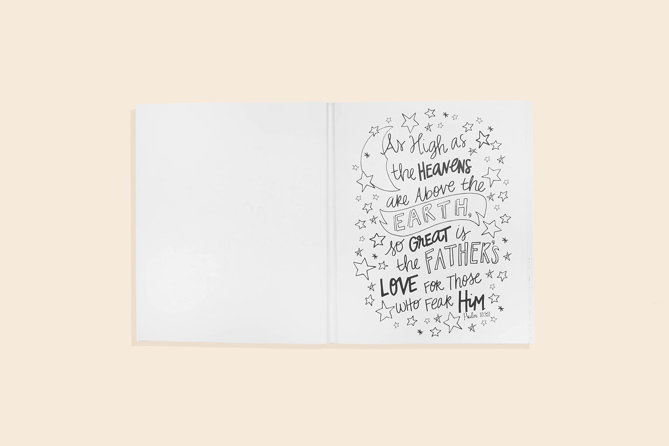 Beauty in the Bible: Adult Coloring Book Volume 2 - Premium Christian Coloring Book with Bible Journaling & Lettering | Inspirational Gift for Women, Men & Teens | Stress Relief & Faith-Based Relaxation