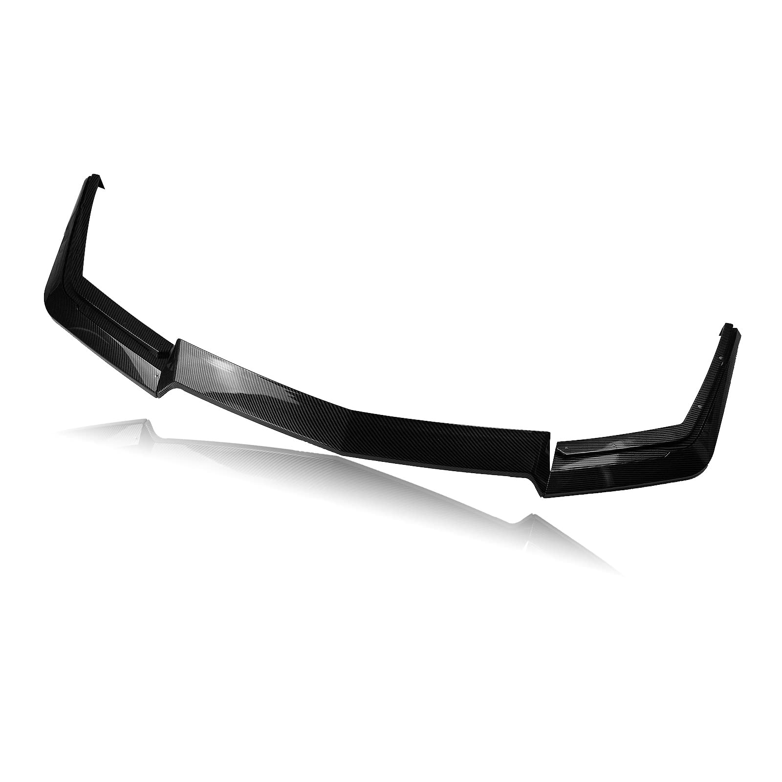 2009-2015 Cadillac CTS-V Front Bumper Spoiler Splitter Lip - Carbon Fiber Style | Perfect for Racing & Street Performance Enhancement | Fits 2012 2013 2014 Models