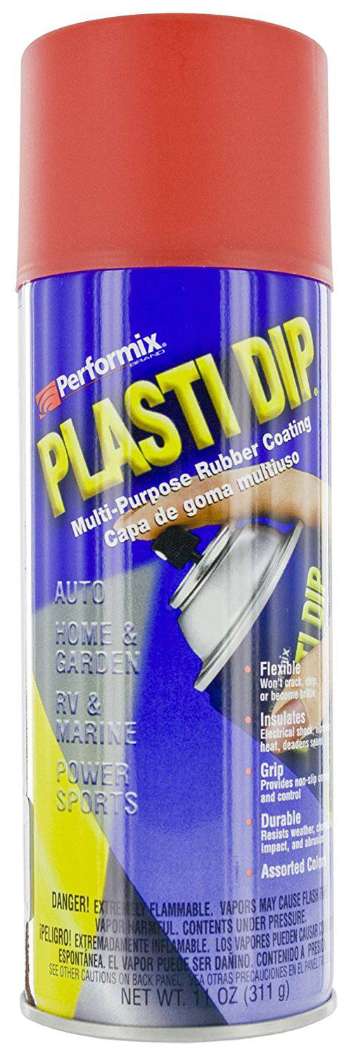 Performix Plasti Dip Multi-Purpose Rubber Coating Spray - 11 oz Aerosol Can for DIY Projects, Tool Handles, Automotive Protection & Outdoor Gear