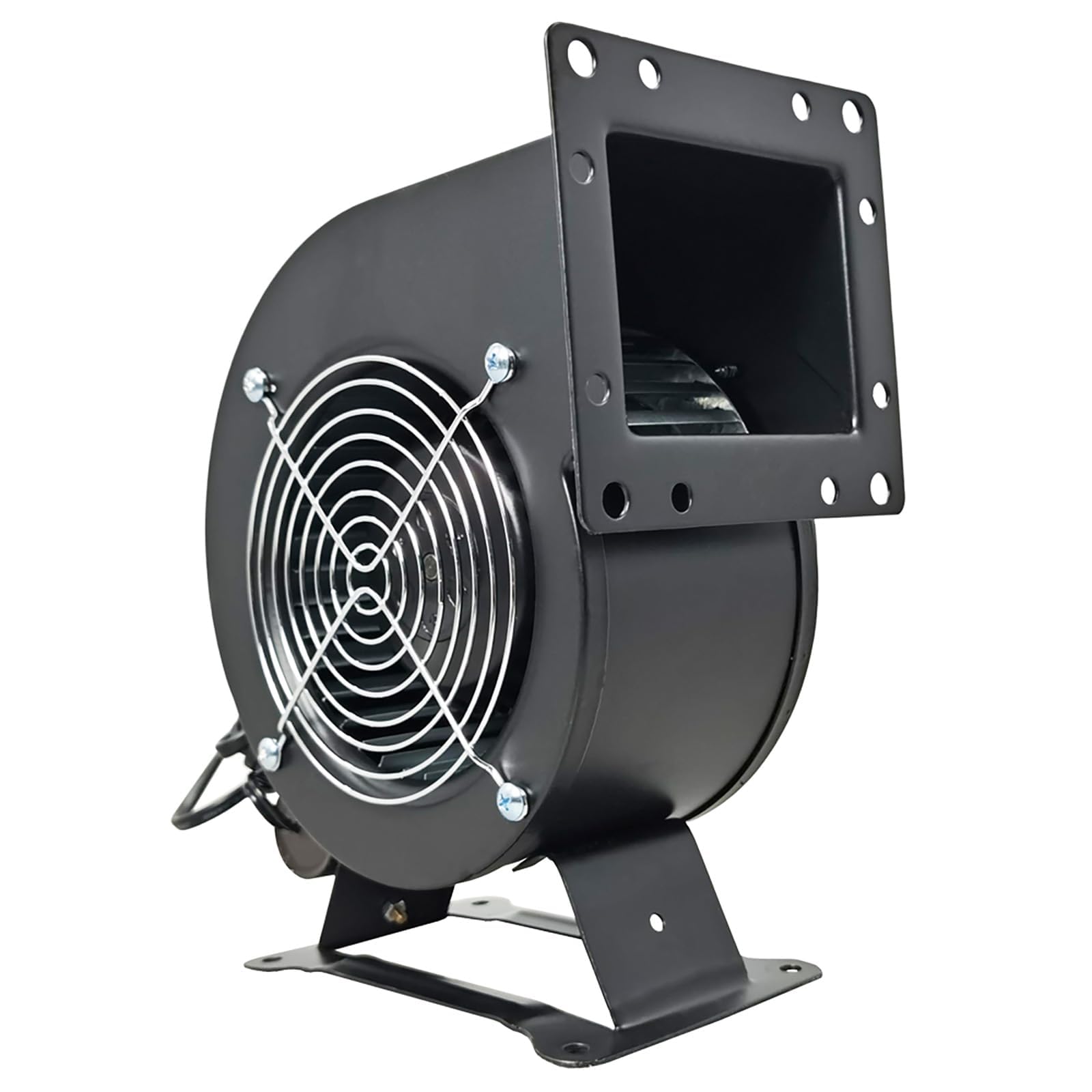 120W Small Centrifugal Blower Fan - 2600 RPM High Speed Airflow for Wood Boiler Furnace, Heat Dissipation & Air Purification | Compact Design for HVAC, Industrial Equipment & Home Ventilation Systems
