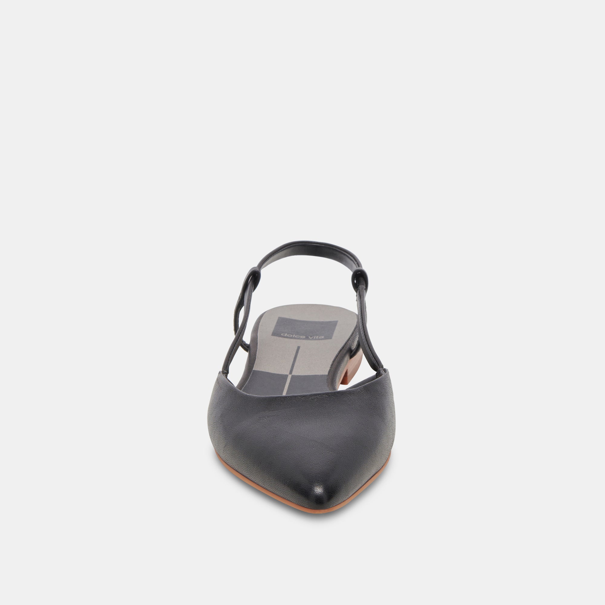 NARAH Women's Black Leather Flats - Comfortable & Stylish Slip-On Shoes for Work, Office, and Casual Wear | re:vita Collection