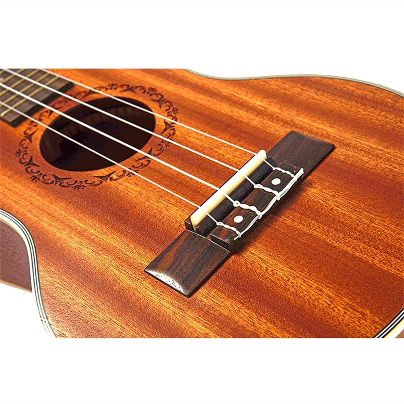 23 Inch Concert Ukulele Kit - Mahogany 4-String Hawaiian Mini Guitar with Carry Bag - Perfect for Beginners, Kids & Adults - Ideal for Travel, Beach Parties & Music Lessons