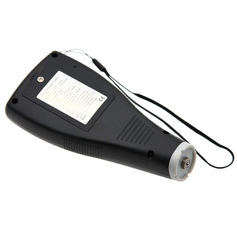 Digital Coating Thickness Gauge - Industrial Paint Thickness Meter for Metal, Wood & Plastic - AMF117 Lab Thickness Tester | Perfect for Automotive, Construction & Quality Control