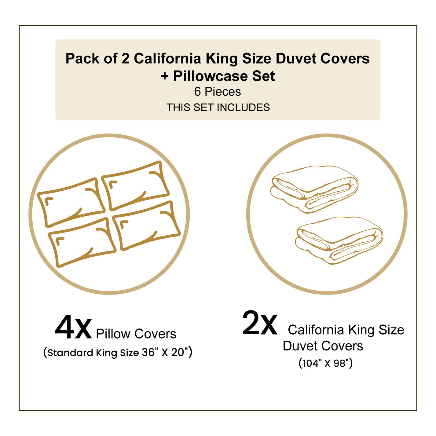 Ambesonne Music Duvet Cover Sets - Sketchy Hipster Skull Headphones Record Player Mic Speakers Print, 2-Pack Cal King Bedding Set with 2 Duvet Covers & 4 Pillowcases, Beige & Black - Perfect for Music Lovers' Bedroom Decor
