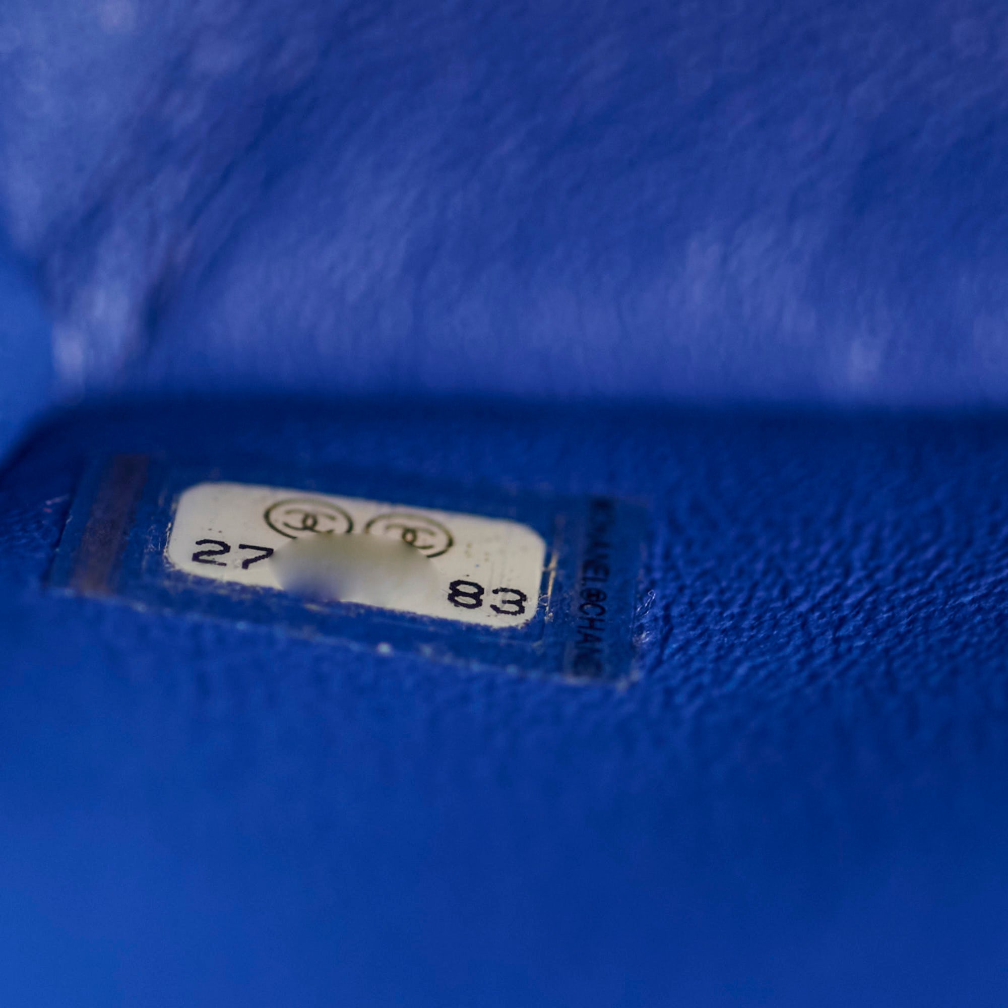 Chanel Mini Rectangular Flap Bag in Blue - 27 Series | Luxury Designer Crossbody Bag for Women | Perfect for Evening Parties, Date Nights & Special Occasions