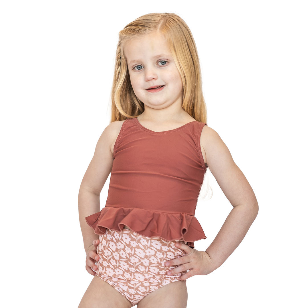Original High Waist Leggings for Girls - Comfortable Stretchy Yoga Pants for School, Sports & Everyday Wear