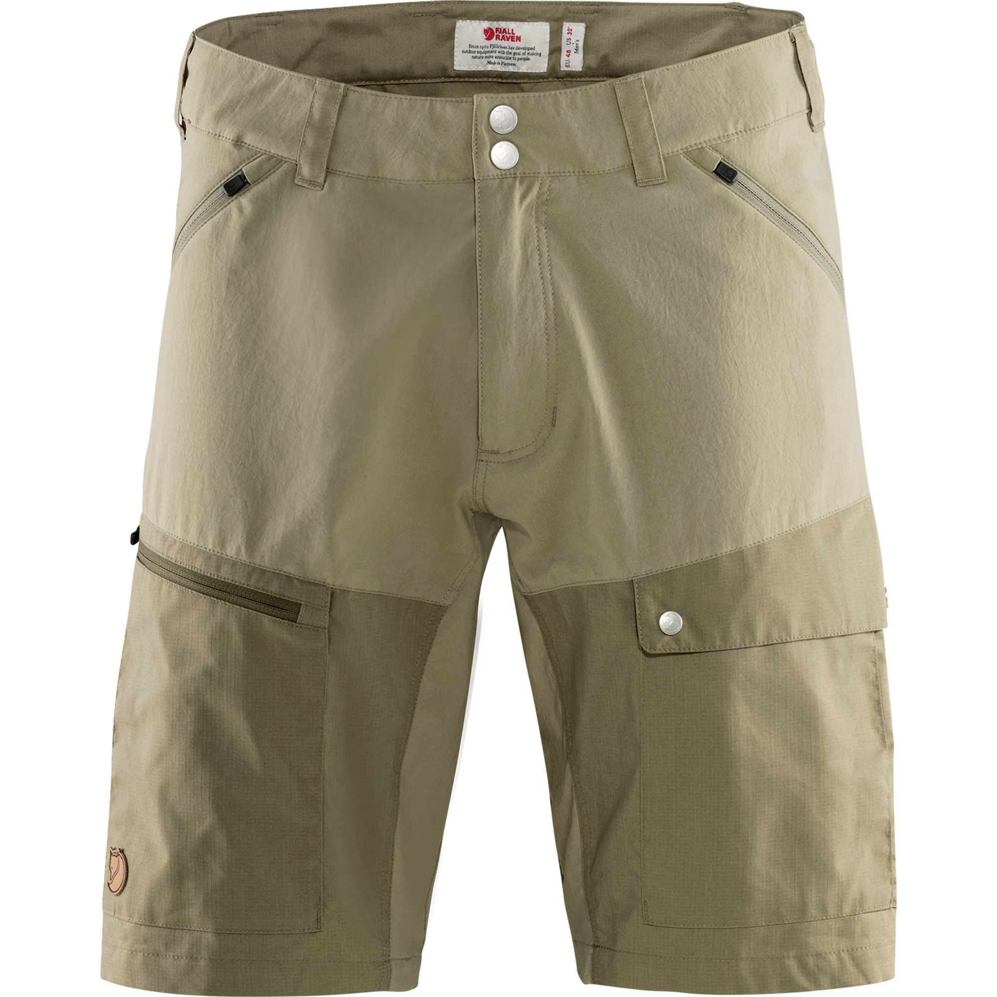 Fjallraven Abisko Midsummer Shorts for Men - Lightweight Hiking & Outdoor Adventure Shorts - Perfect for Summer Camping, Travel & Trail Running