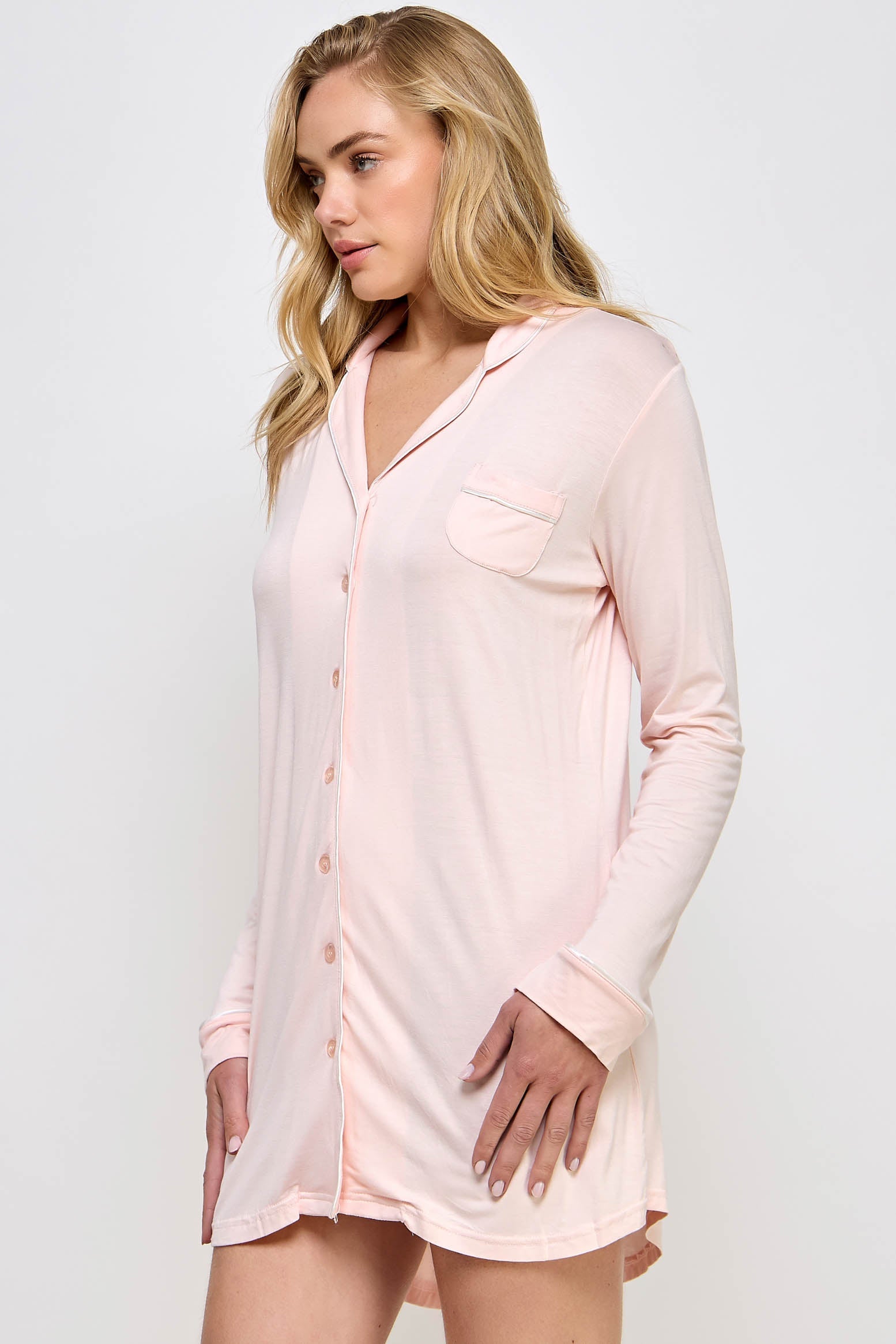 BeWicked Women's Mahina Sleep Shirt 2088 - Soft & Comfortable Nightwear for Lounge & Sleep - Perfect for Relaxing at Home or Sleepovers