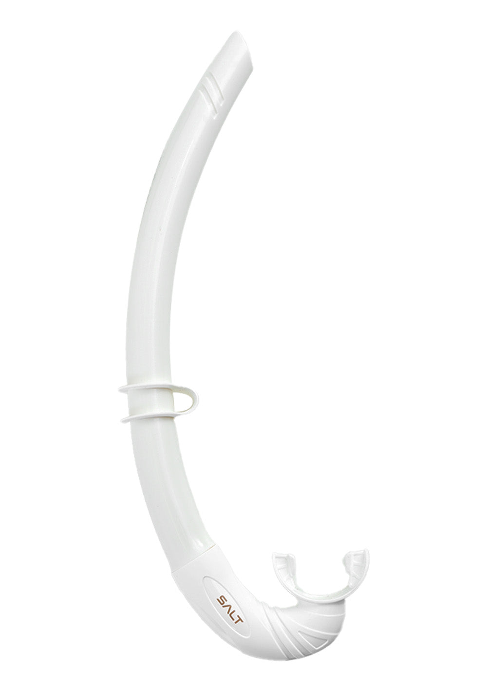 Premium SALT Abyss Snorkel with Keeper - Comfortable Dry Top Snorkeling Gear for Adults & Kids - Perfect for Ocean, Pool & Beach Swimming Adventures