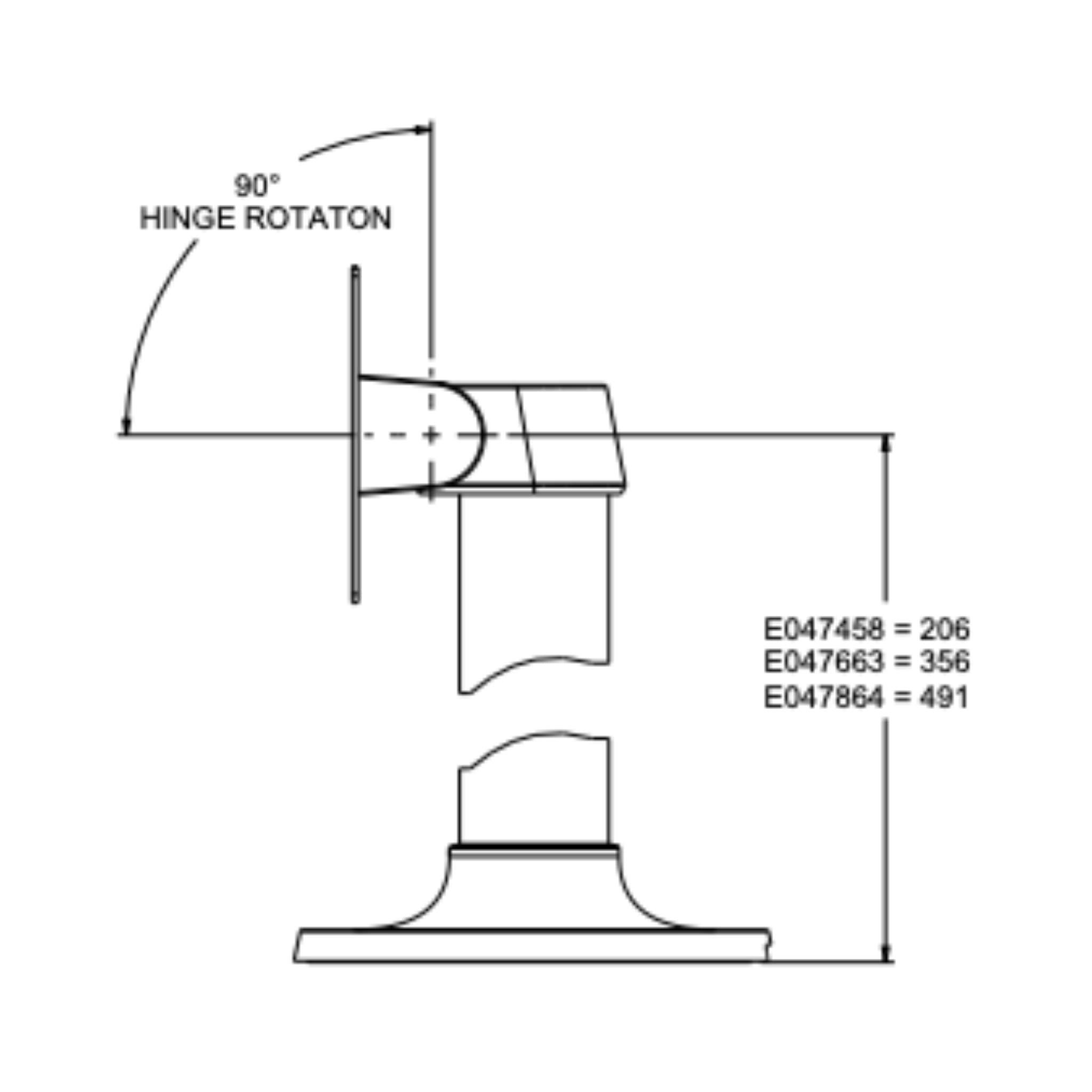 Elo Pole Mount Bolt Down Kit - Heavy Duty Pole Mounting Bracket for Outdoor Security Cameras & Surveillance Systems - Perfect for Driveway, Parking Lot & Perimeter Security
