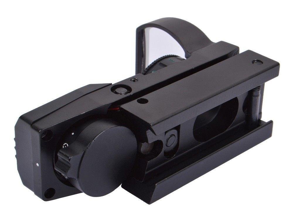 Tactical Red Dot Airsoft Goggles with 4 Markings - Compatible with 20mm/22mm Looms & Picatinny Rail System - Perfect for Airsoft, Paintball & Outdoor Shooting Sports