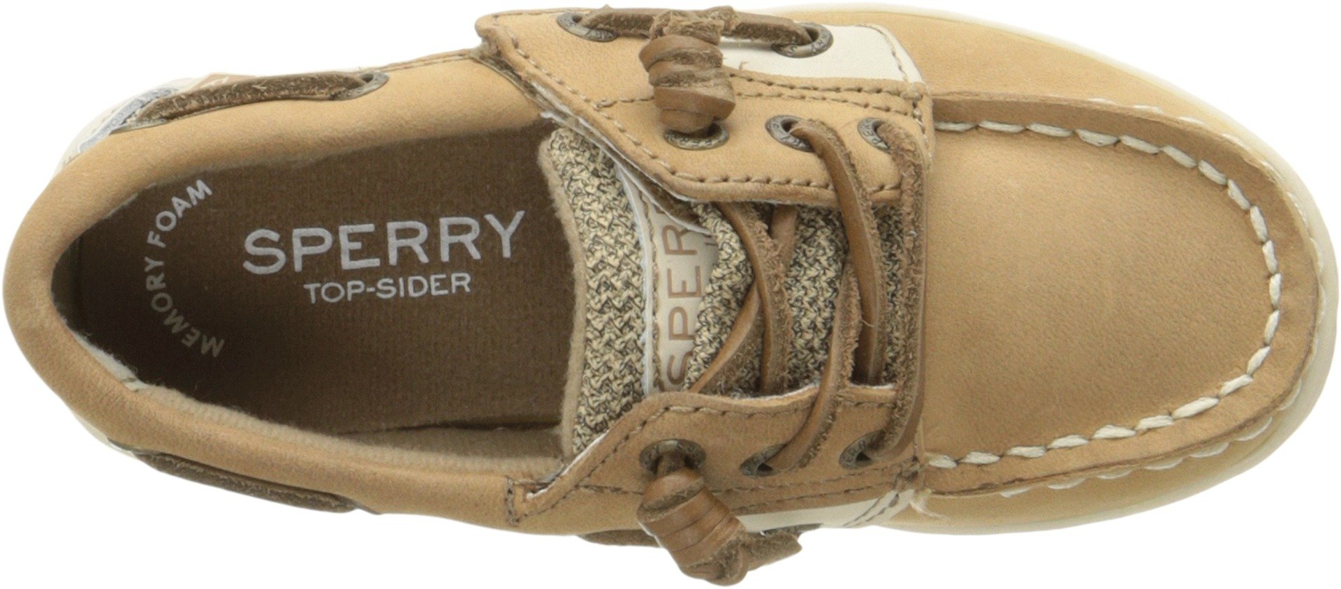 Sperry Girls' Songfish A/C Boat Shoes for Toddler & Little Kid - Comfortable Non-Slip Water Shoes for Beach, Pool & Outdoor Play