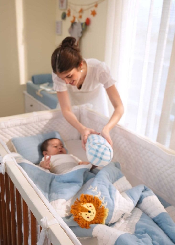 Lion King Complete Baby Cot Bedding Set with Soft Bumper - Nursery Crib Set for Boys & Girls, Disney Themed Bedroom Decor, Perfect for Newborns & Toddlers