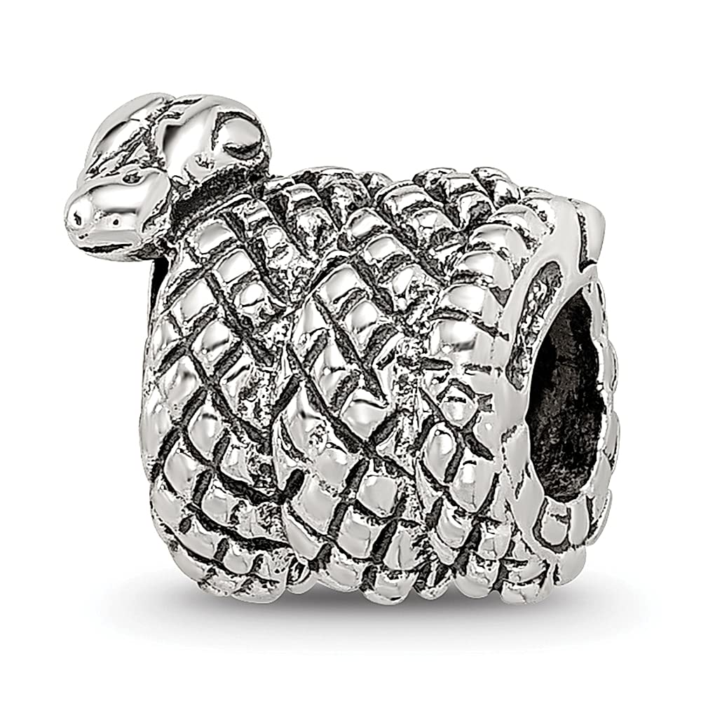 925 Sterling Silver Snake Charm Bead for Bracelet - Animal Fine Jewelry Gift for Women, Perfect for Birthdays, Anniversaries and Special Occasions