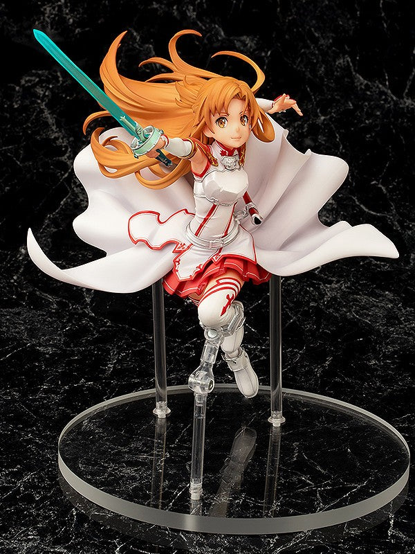 Aquamarine 1/7 Sword Art Online The Flash Asuna Scale Figure - Anime Collectible Statue for Display & Gaming Room Decor