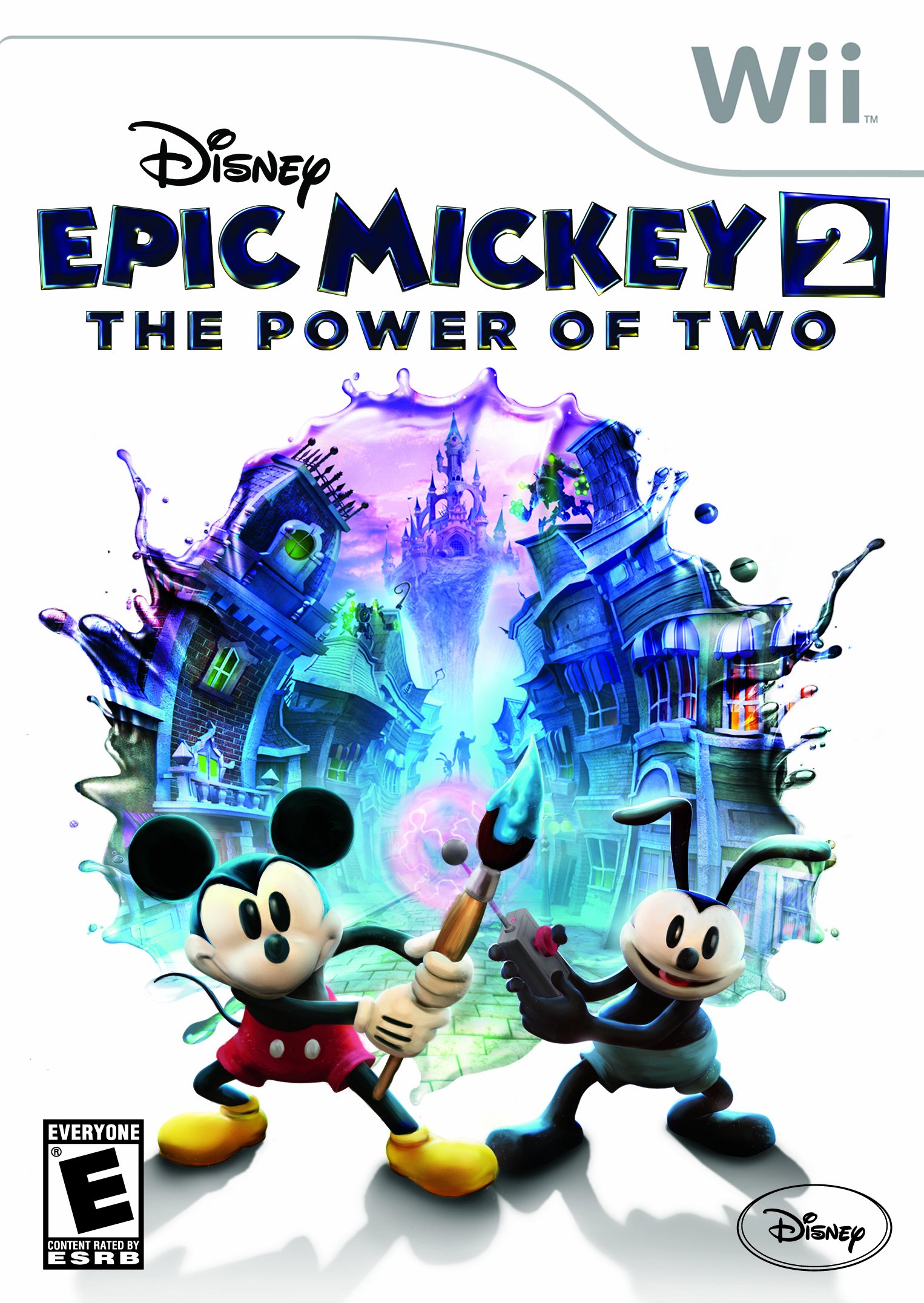 Disney Epic Mickey 2: The Power of Two - Nintendo Wii Game | Action-Adventure Platformer for Kids & Families | Perfect for Co-op Play & Disney Fans