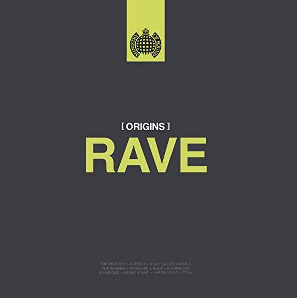 Ministry Of Sound: Origins Of Rave - Various Artists | Classic Rave Music Compilation | Perfect for DJ Sets, Dance Parties & 90s Nostalgia