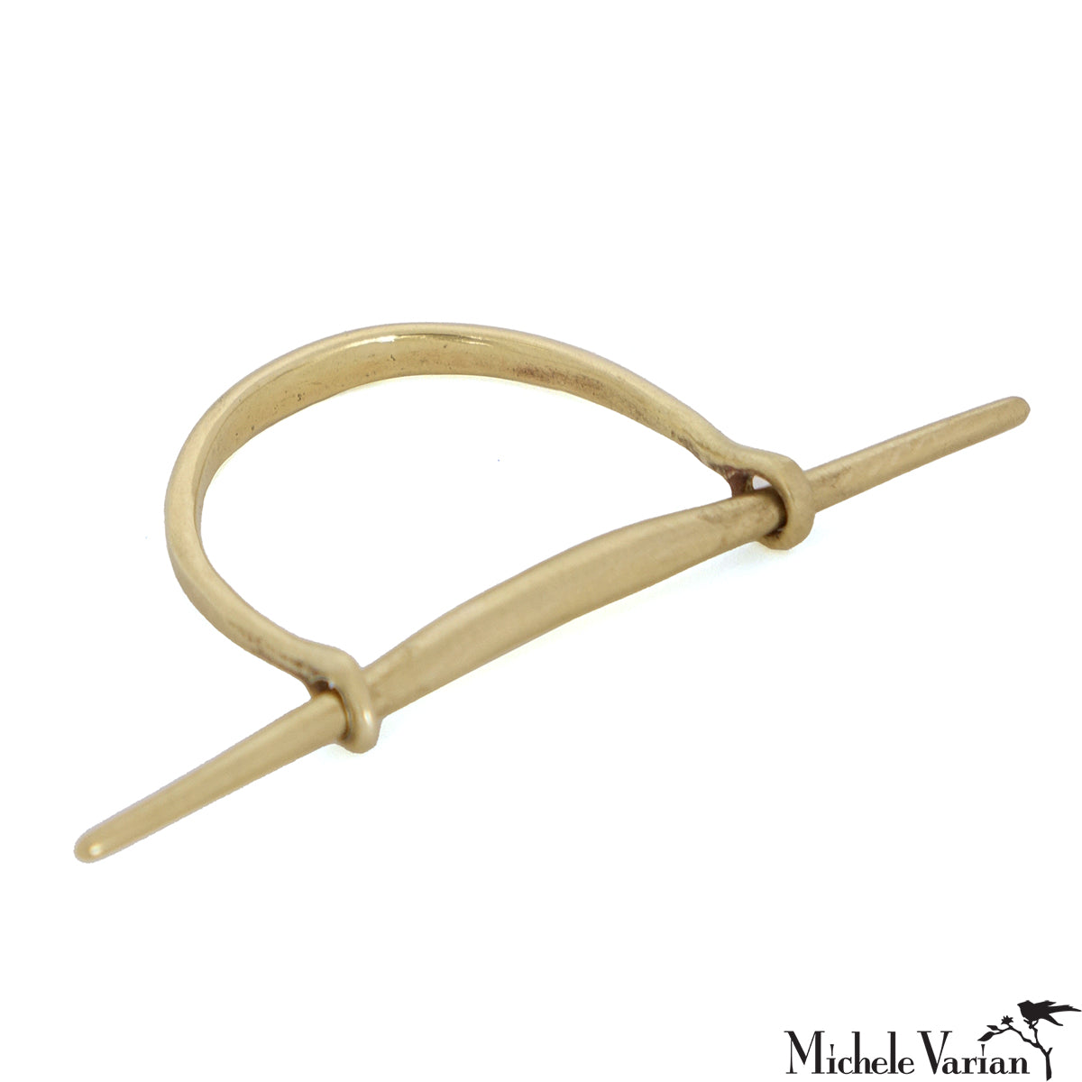 Brass Locked Toggle Ring - Secure Jewelry Clasp for Necklaces & Bracelets - Perfect for DIY Jewelry Making & Gifts
