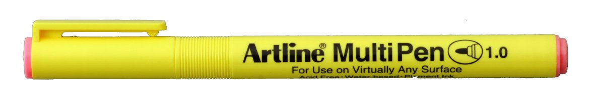 Artline EMP1 Whiteboard Marker - Pink, 6-Pack, Low-Odor Dry Erase Markers for Whiteboards, Glass, and Non-Porous Surfaces - Ideal for Office, Classroom, and Home Use
