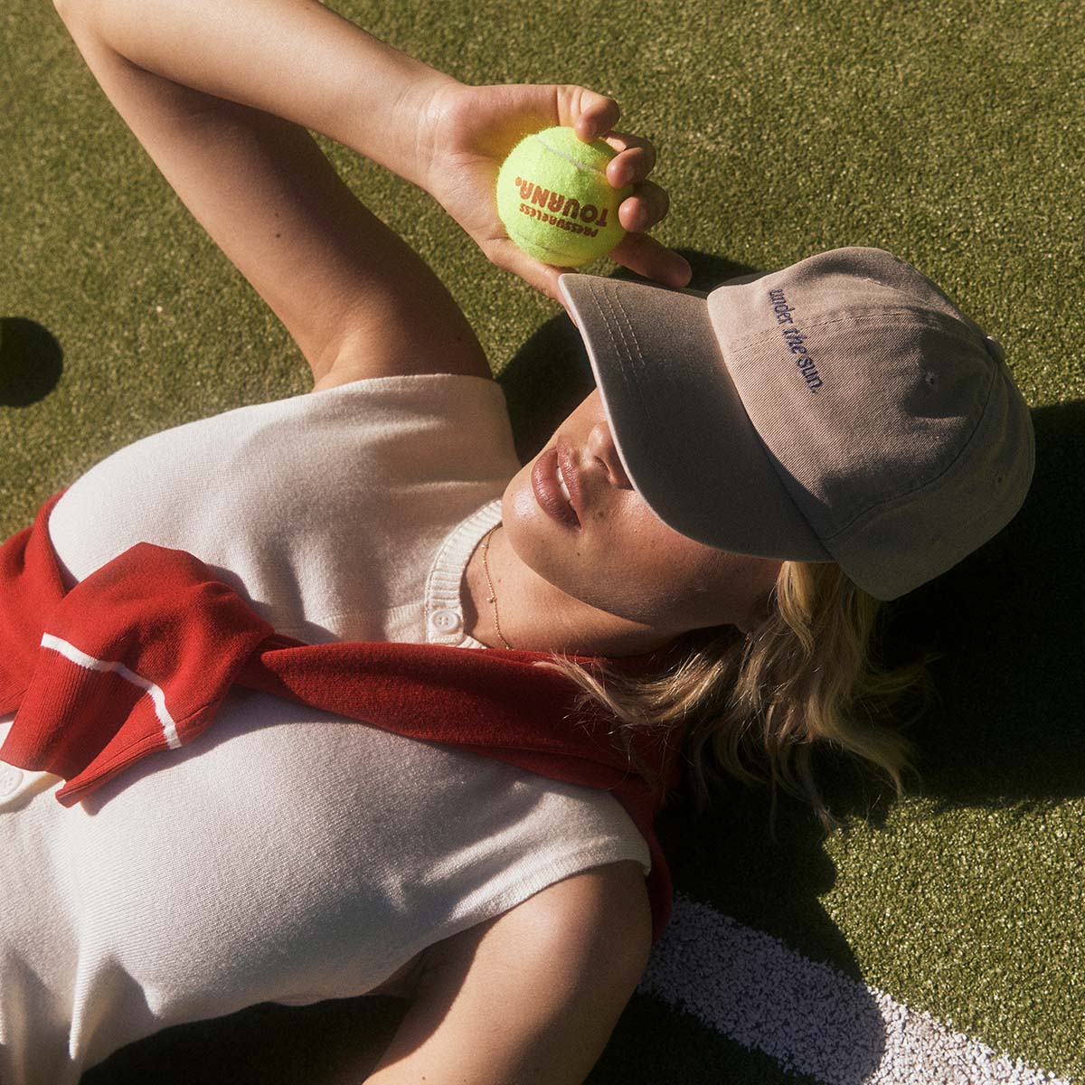 Under The Sun Logo Cap - Stylish Adjustable Baseball Hat with Mushroom Design for Outdoor Activities, Sports & Casual Wear