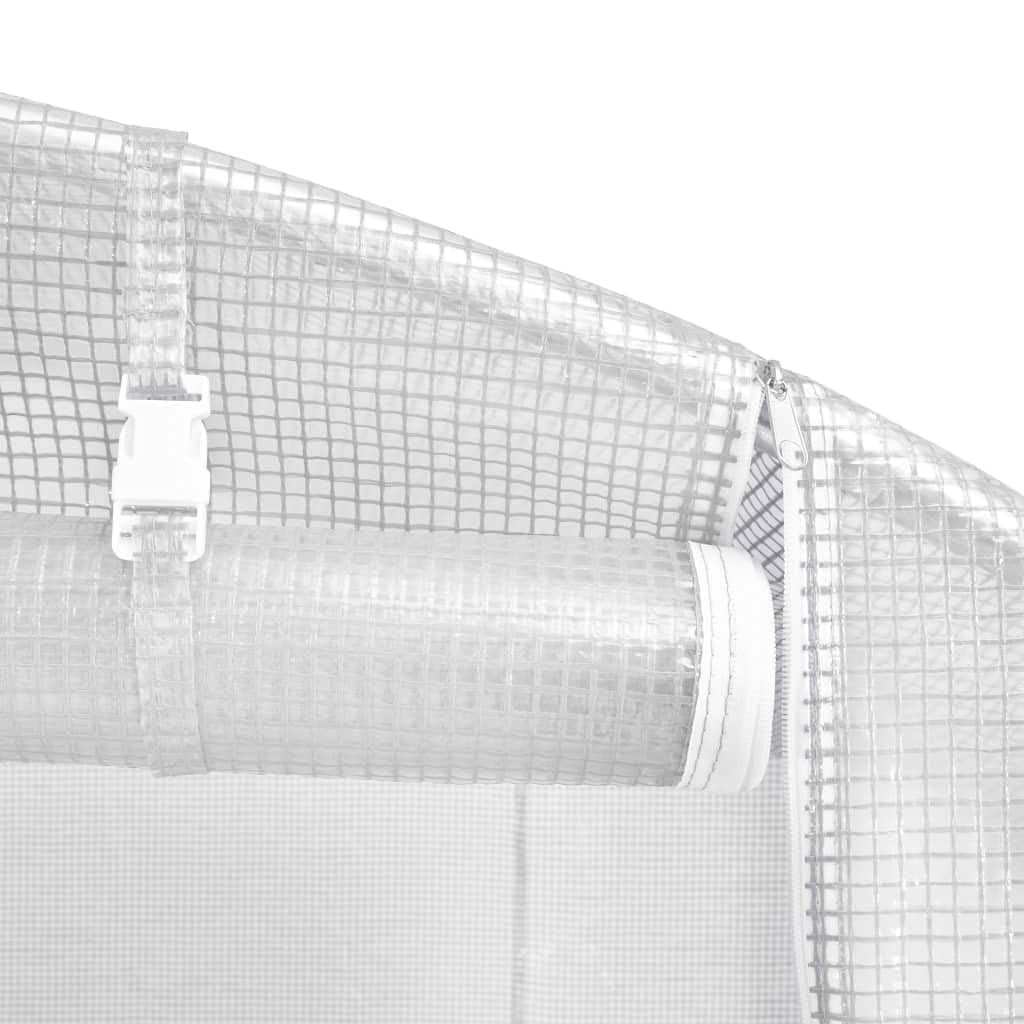Walk-in Greenhouse for Indoor & Outdoor Gardening - 193.8ft² Quick Setup Canopy with Roll-Up Zip Door (236.2