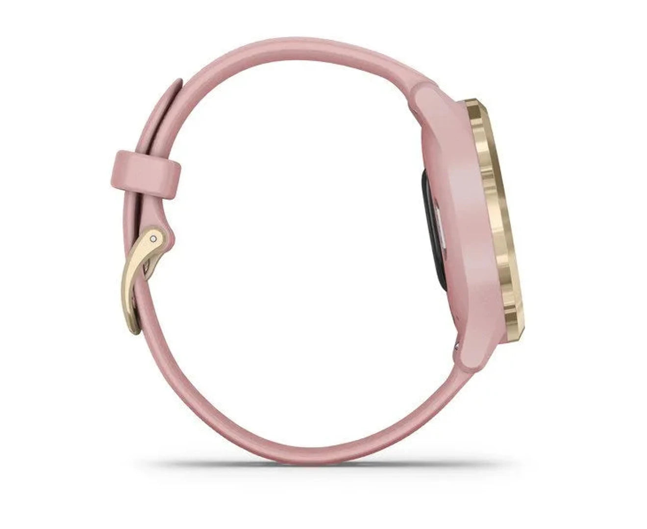 Garmin vívomove 3S Smartwatch - Light Gold Stainless Steel Bezel, Dust Rose Case & Silicone Band | Fitness Tracker with Heart Rate Monitor | Perfect for Women's Workout, Running & Daily Activity Tracking