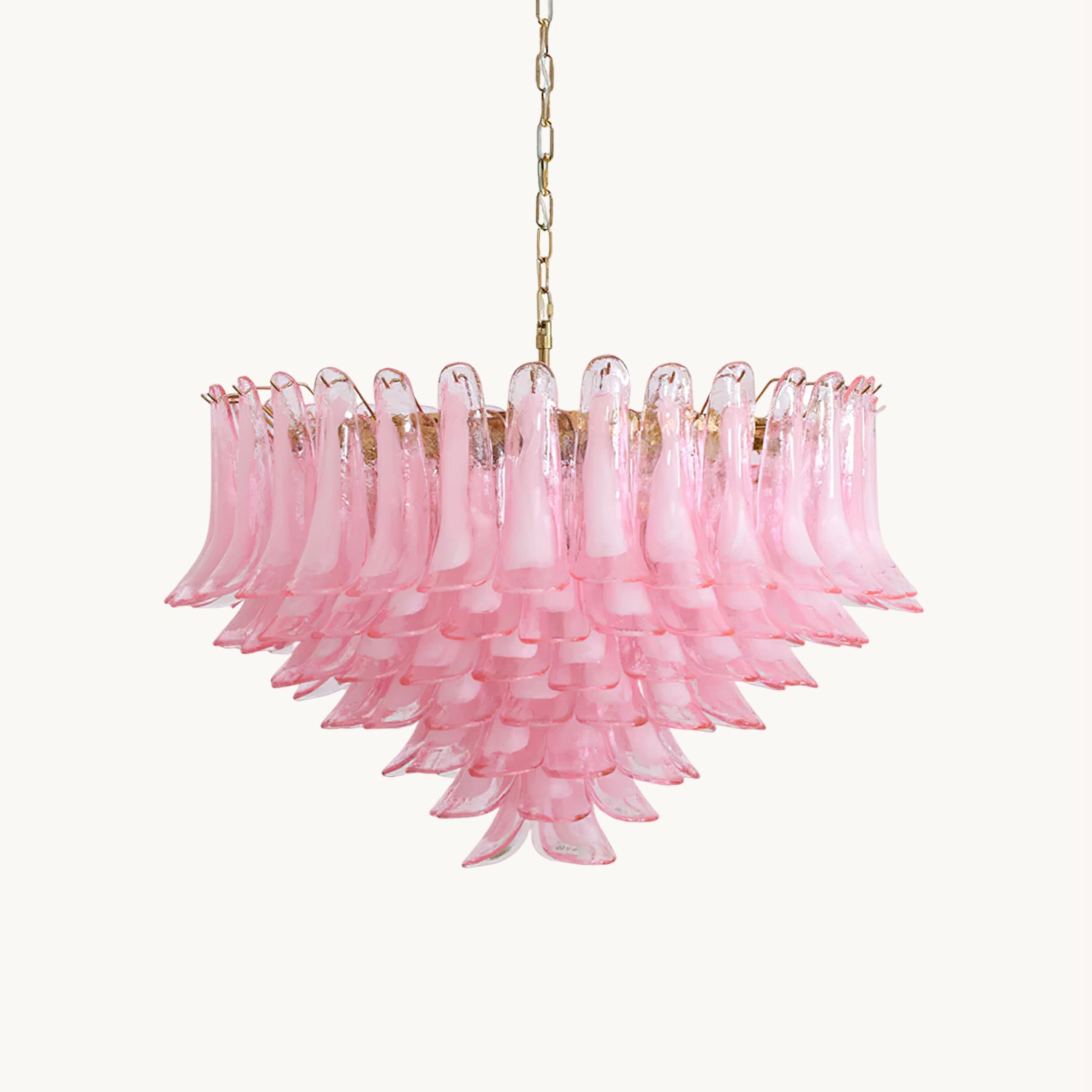 Elegant Barcelona Murano Glass Chandelier - Handcrafted Italian Lighting Fixture for Dining Room, Living Room & Bedroom Decor
