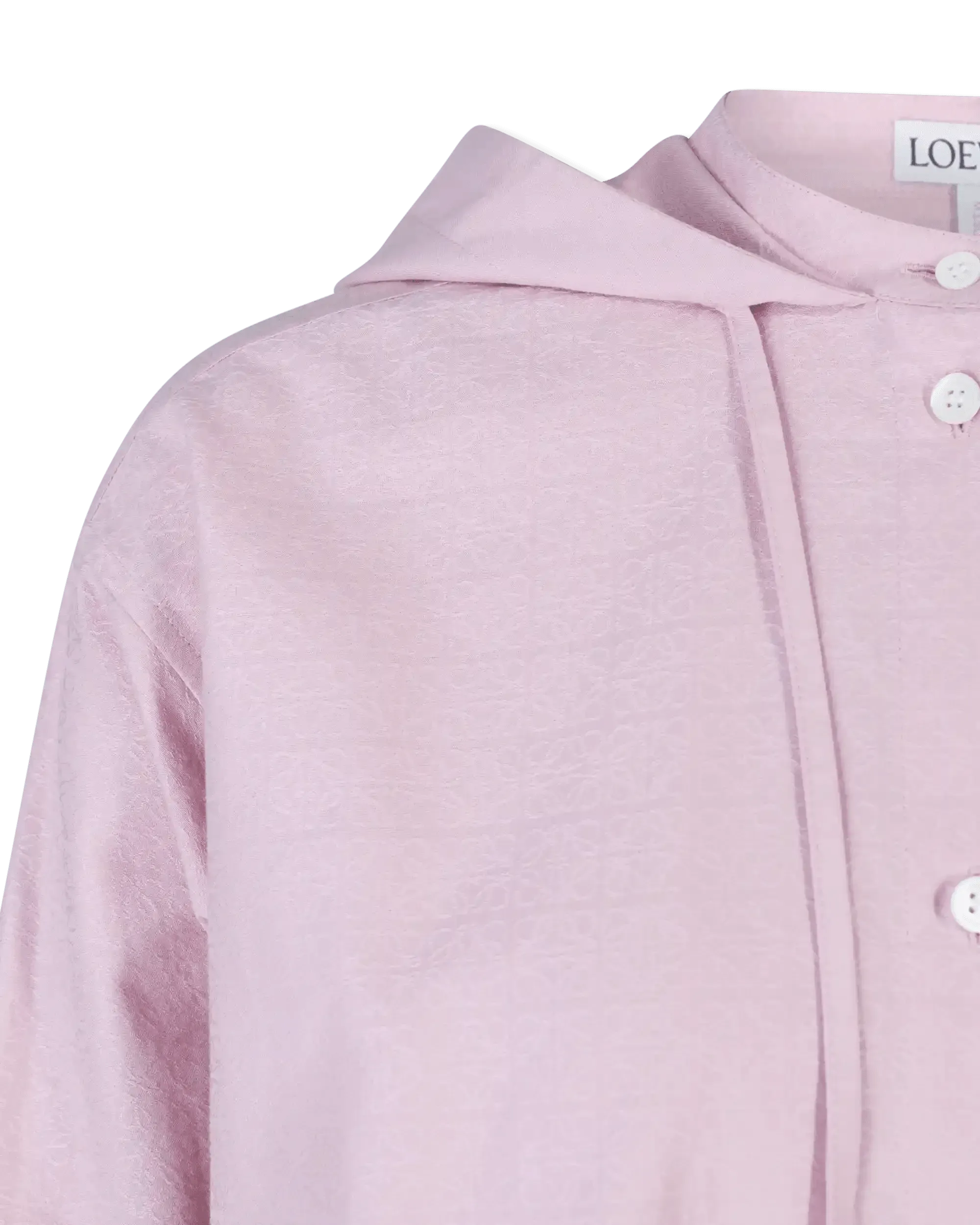 Stylish Anagram Jacquard Hooded Shirt for Men & Women - Comfortable Casual Wear for Outdoor Activities & Daily Fashion