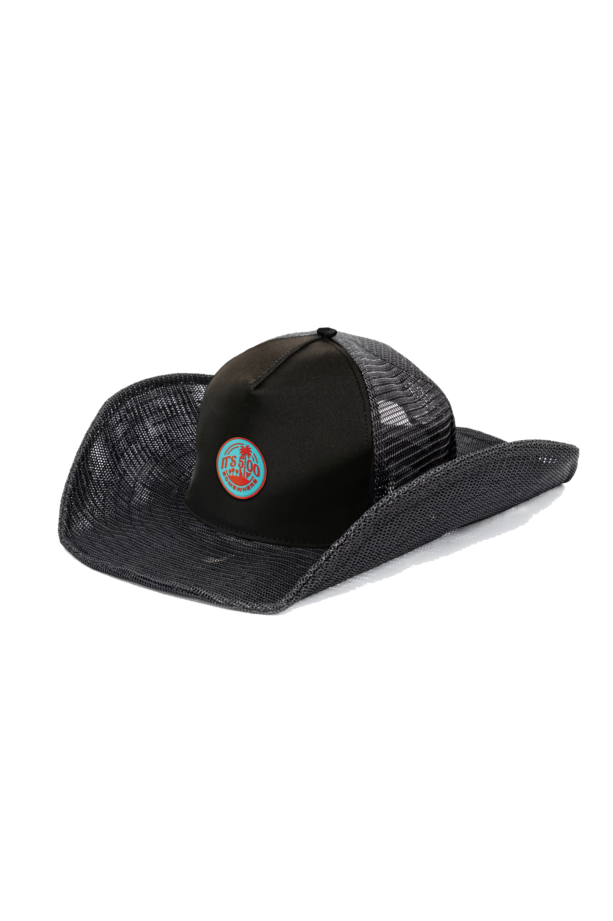 5:00 Somewhere Cowboy Snapback Hat - 5 Panel Adjustable Baseball Cap for Men & Women - Perfect for Western Rodeo, Country Music Festivals & Outdoor Adventures