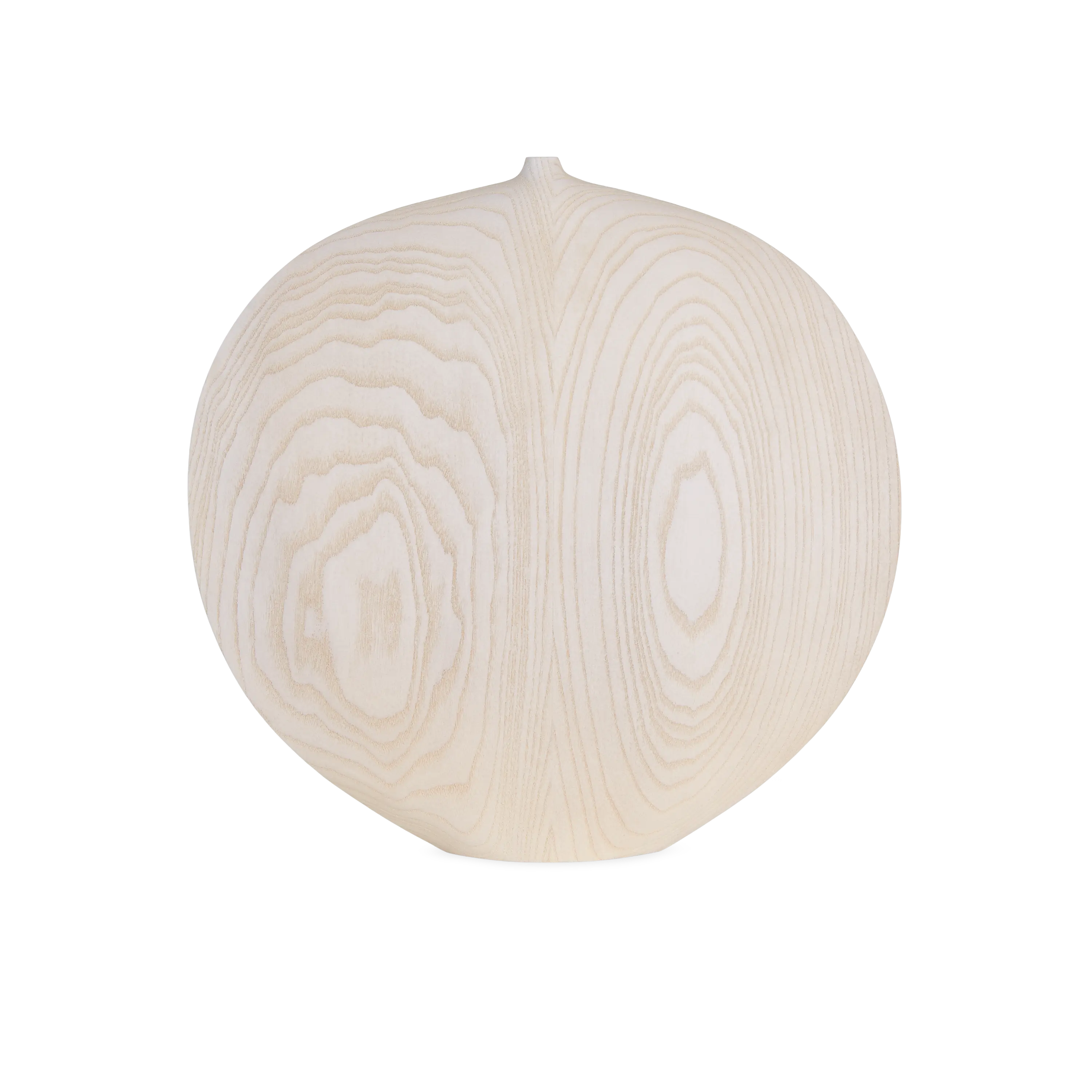 Elm Wood Vase - Handcrafted Natural Wooden Flower Vase for Home Decor, Wedding Centerpiece, and Rustic Farmhouse Style