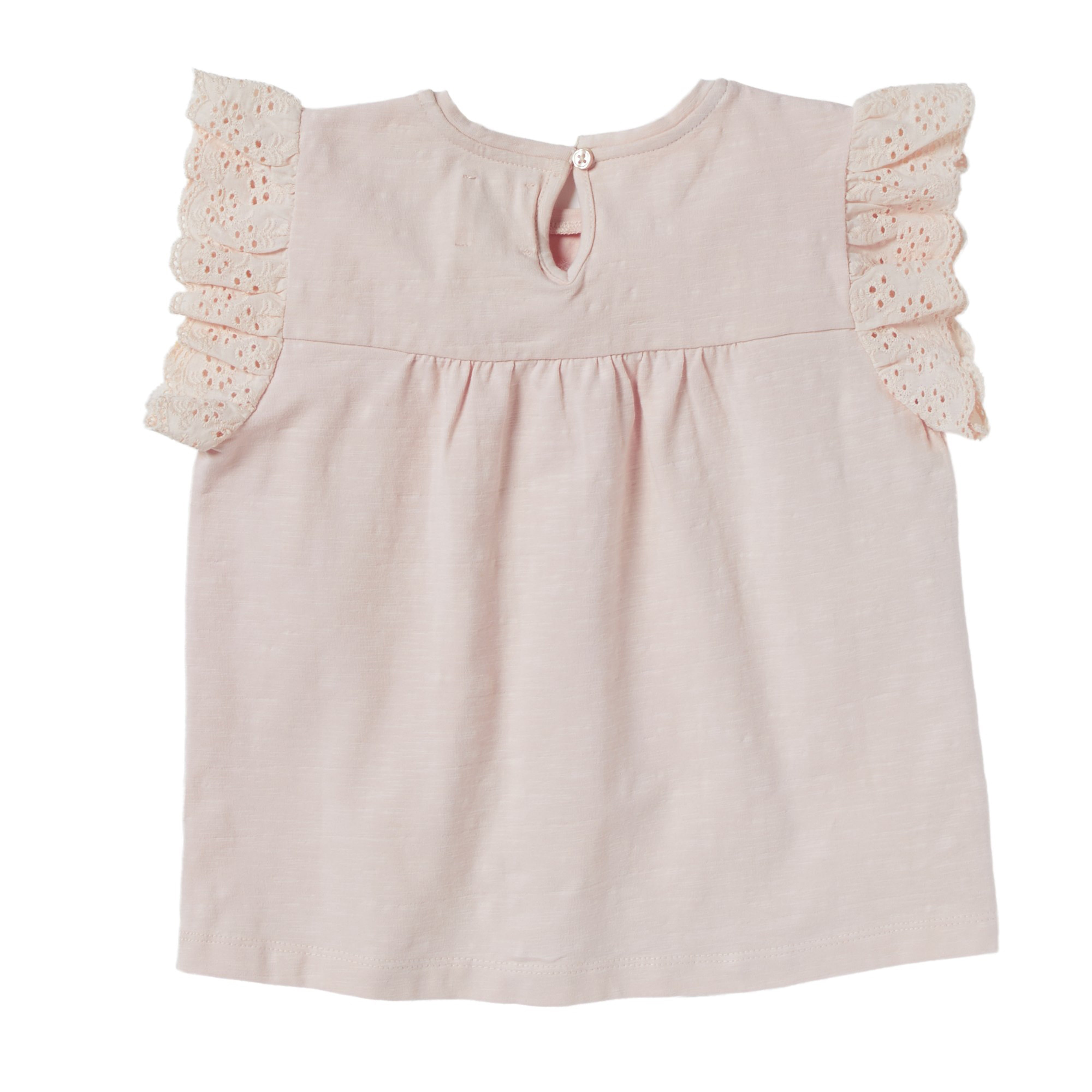 Bonheur du Jour Paris Baby & Girl Tee Shirt in Pivoine Pink - Soft Cotton T-Shirt for Toddlers & Kids | Perfect for Playdates, School & Family Outings