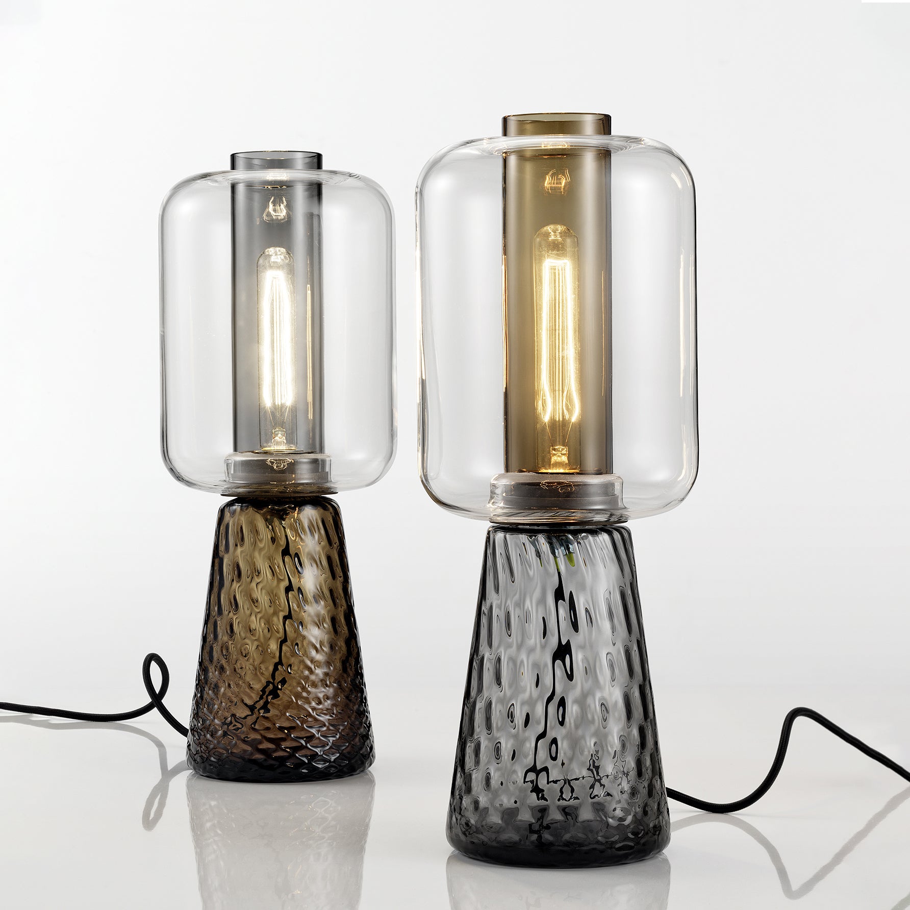 Modern LED Table Lamp with Touch Control - Adjustable Brightness for Bedroom, Living Room, and Office (Black) | Perfect for Reading, Working, and Creating Ambience