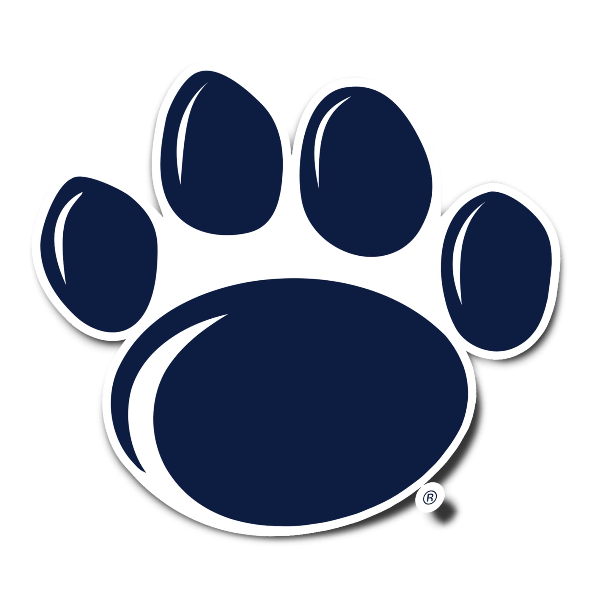 Penn State PSU Nittany Lions Vinyl Decal Sticker - Desert Cactus Design for Laptop, Water Bottle, Car, Scrapbook - Waterproof & Durable College Decals - Perfect for Students, Alumni & Fans (Set of 5)