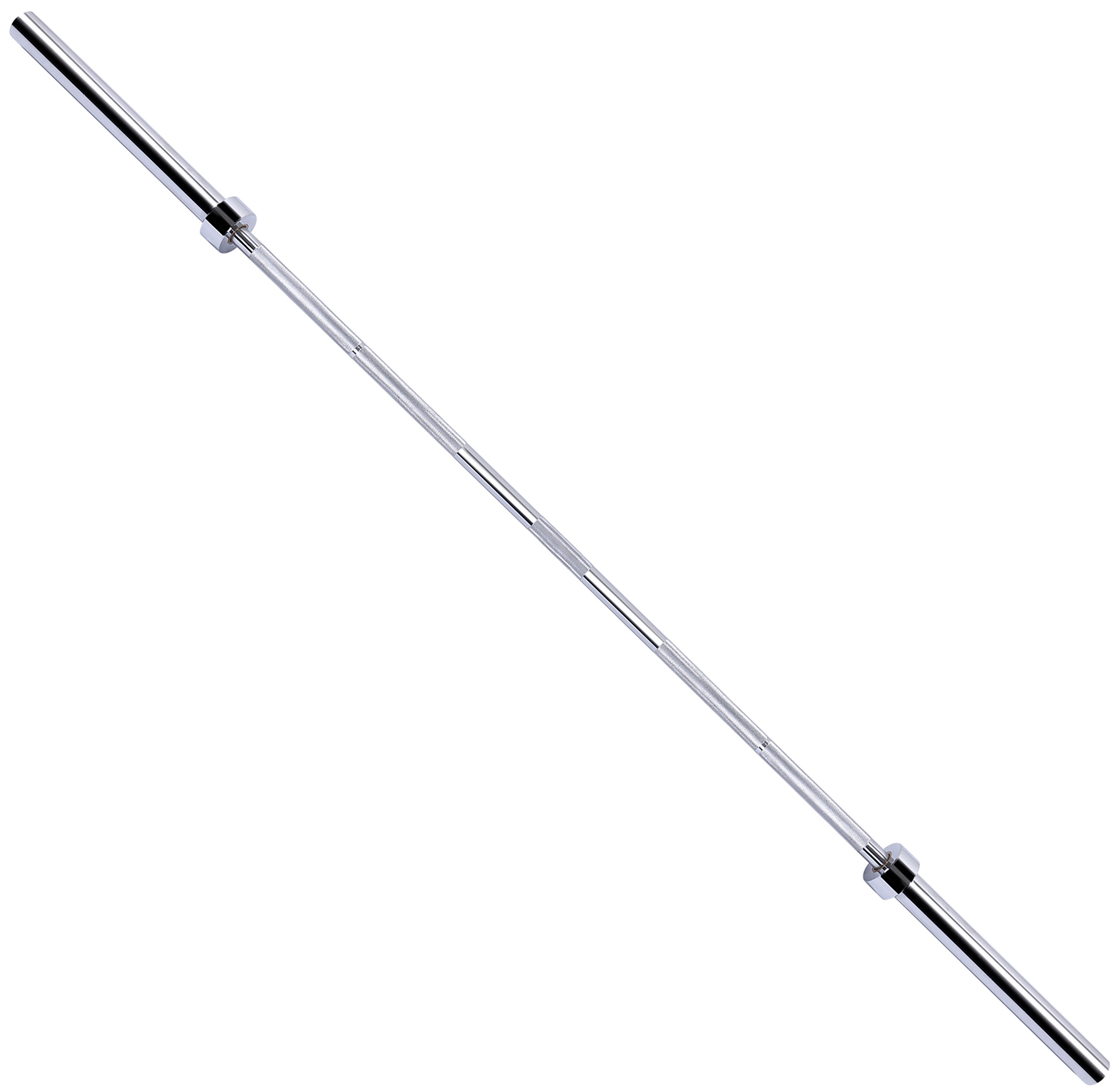 BalanceFrom 300-Pound Olympic Weight Set with 7FT Olympic Barbell & Cast Iron Plates - Perfect for Home Gym, Strength Training & CrossFit Workouts